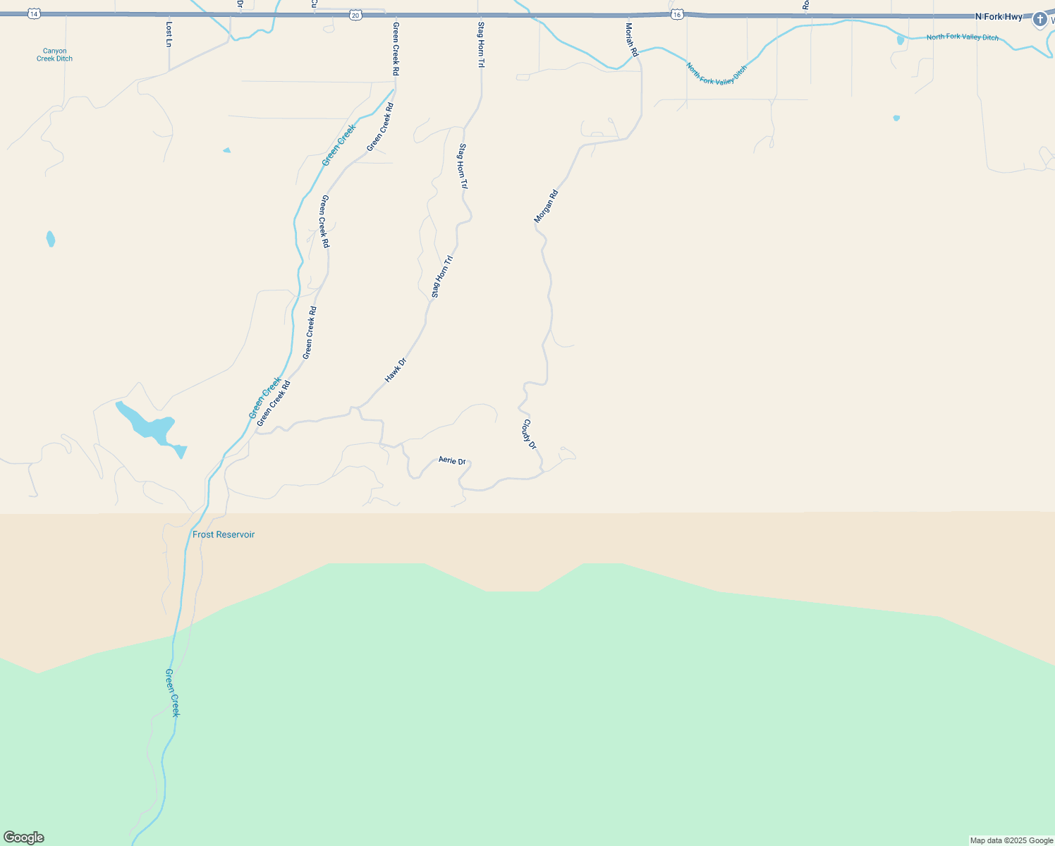 map of restaurants, bars, coffee shops, grocery stores, and more near 201 Cloudy Drive in Cody