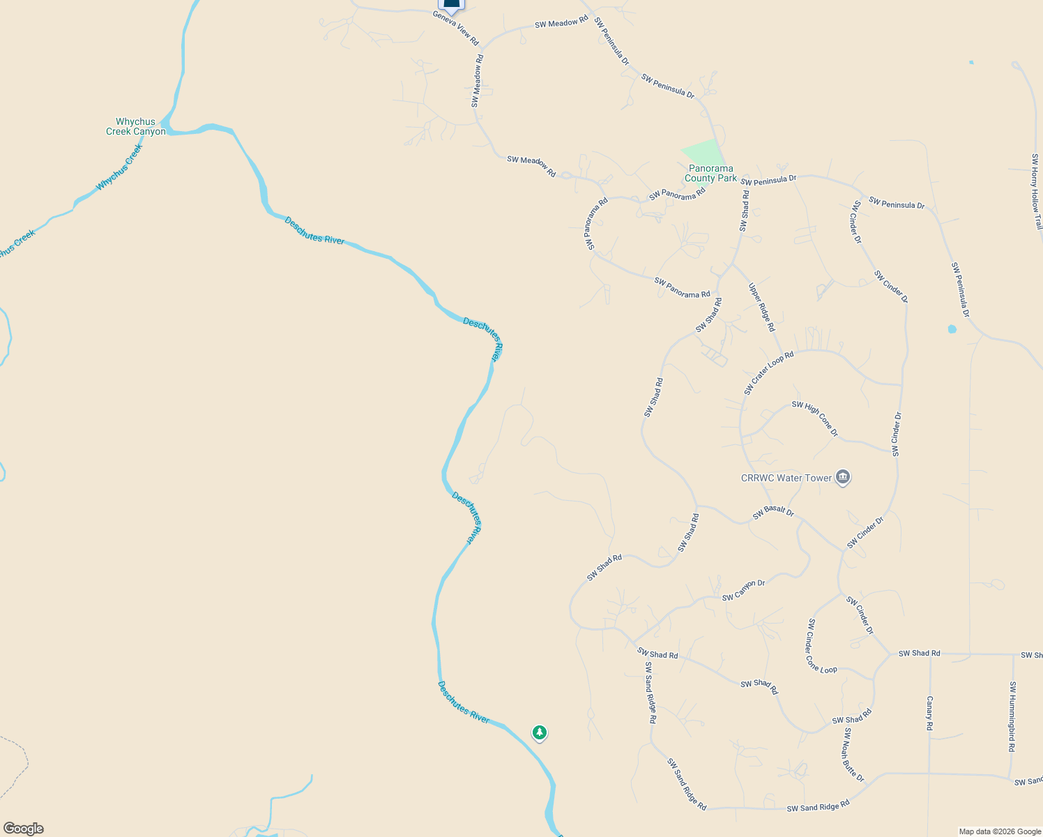 map of restaurants, bars, coffee shops, grocery stores, and more near 9281 Sundown Canyon Road in Terrebonne