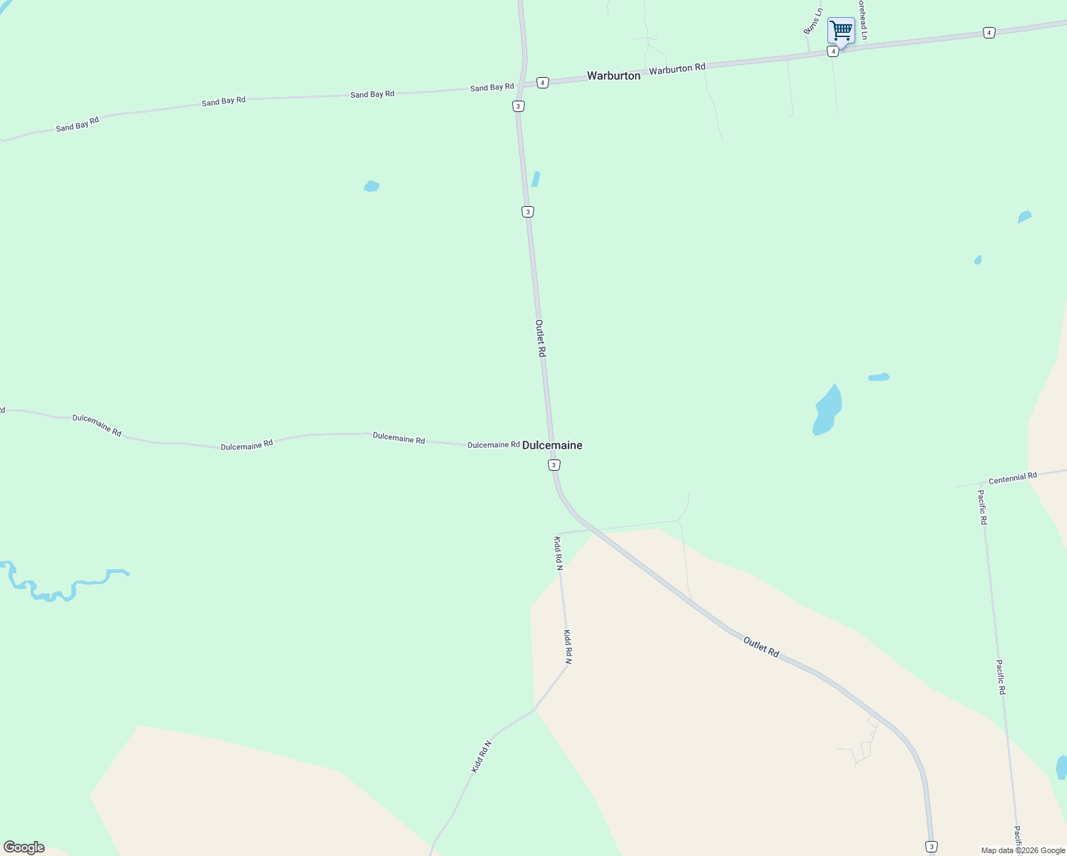 map of restaurants, bars, coffee shops, grocery stores, and more near 5 Dulcemaine Road in Lansdowne