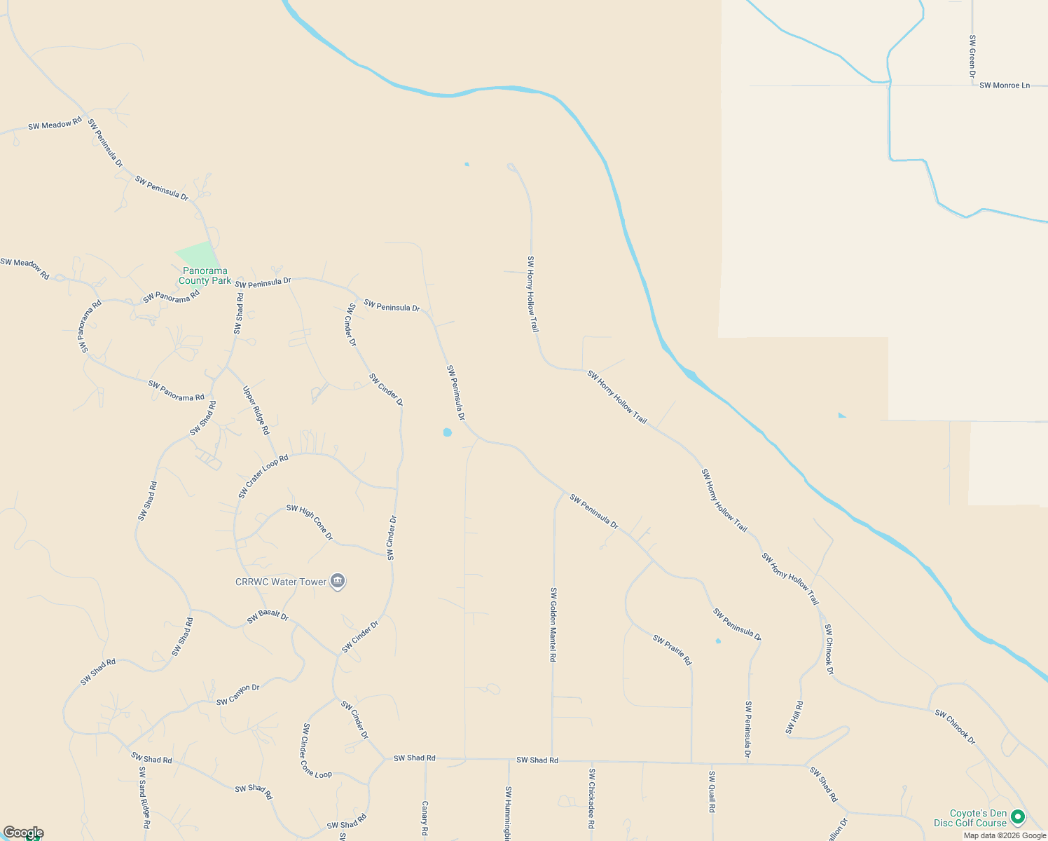 map of restaurants, bars, coffee shops, grocery stores, and more near 13849 Southwest Peninsula Drive in Terrebonne