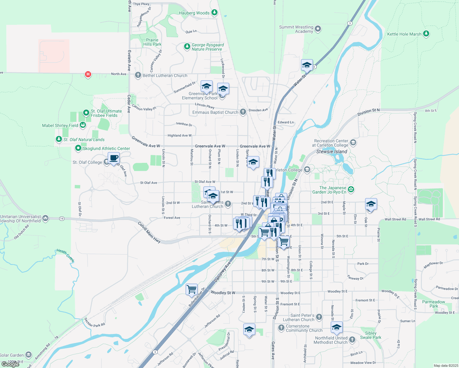 501 Saint Olaf Avenue, Northfield MN Walk Score