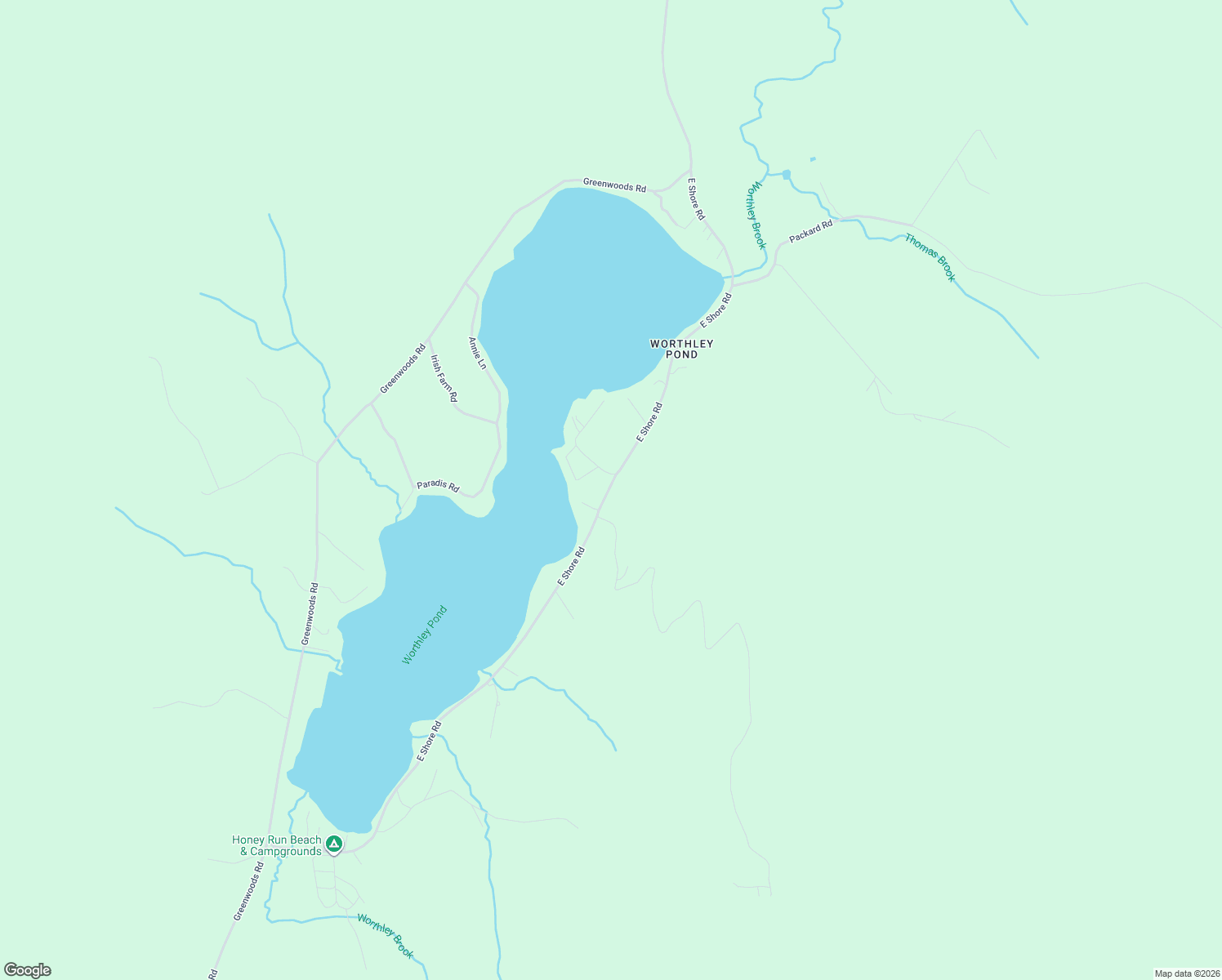map of restaurants, bars, coffee shops, grocery stores, and more near 390 East Shore Road in Peru