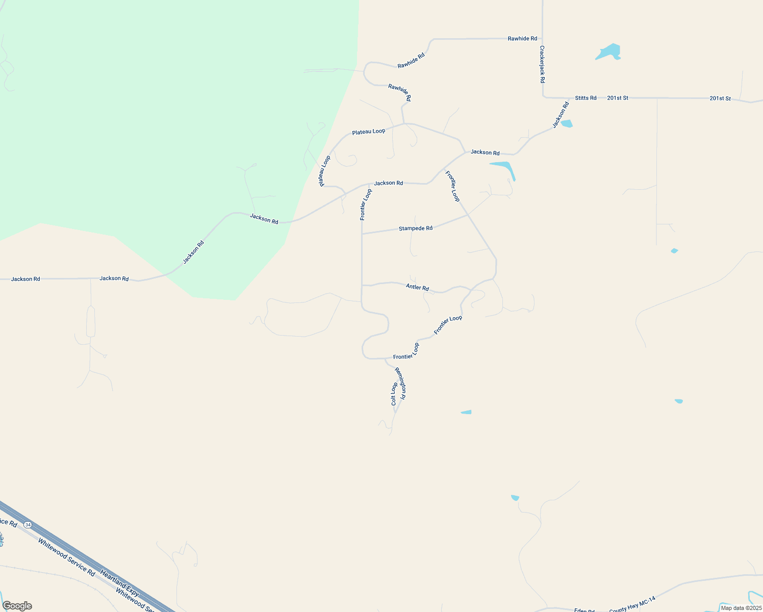 map of restaurants, bars, coffee shops, grocery stores, and more near 20206 Frontier Loop in Whitewood