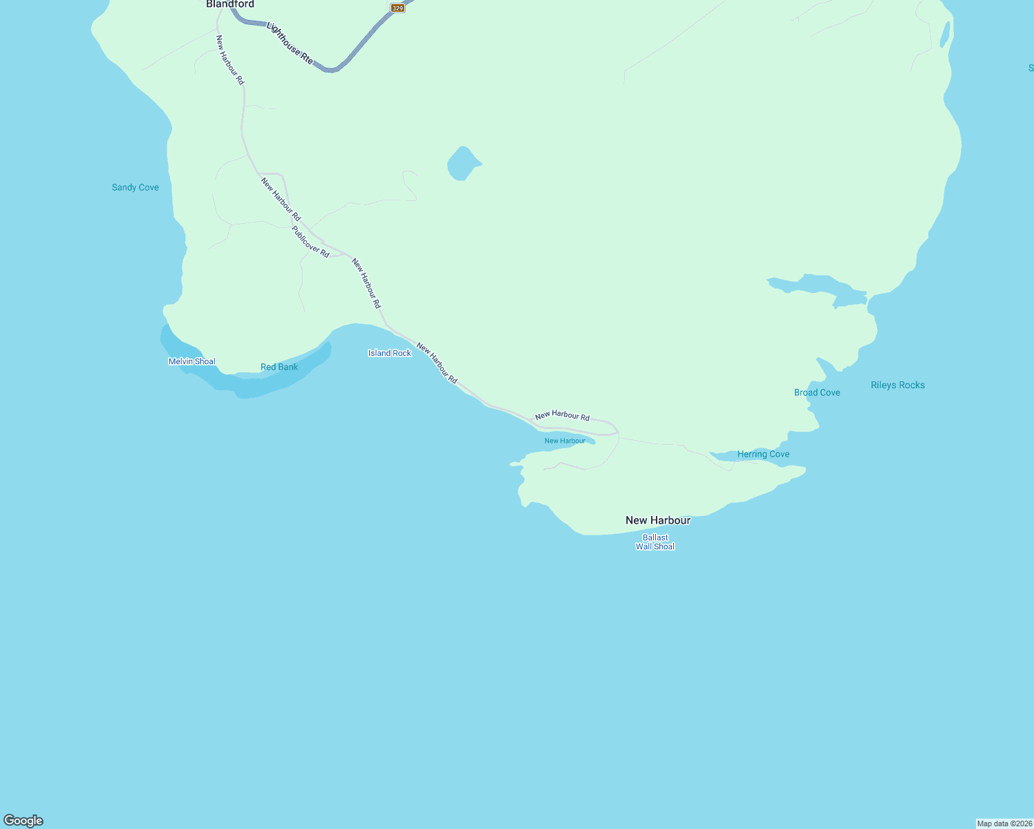 map of restaurants, bars, coffee shops, grocery stores, and more near 376 New Harbour Road in Hubbards