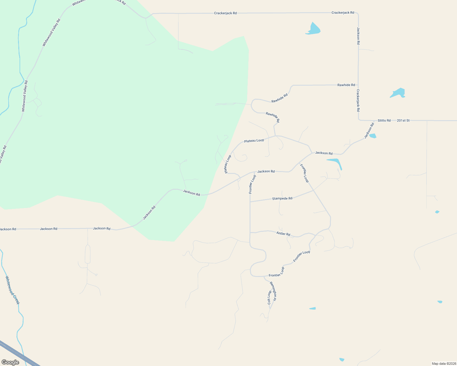 map of restaurants, bars, coffee shops, grocery stores, and more near 12273 Plateau Loop in Whitewood