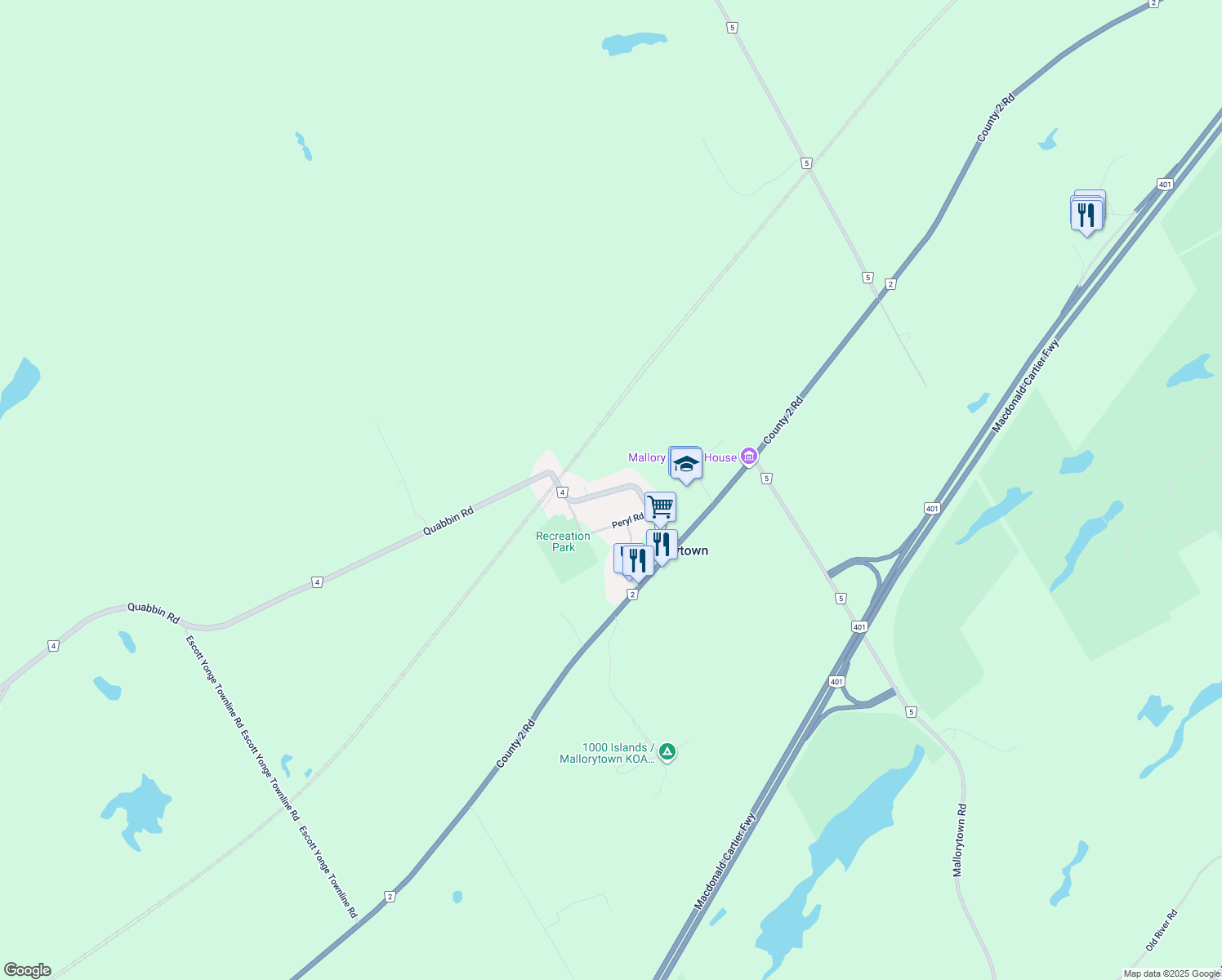 35 Quabbin Road, Mallorytown ON Walk Score
