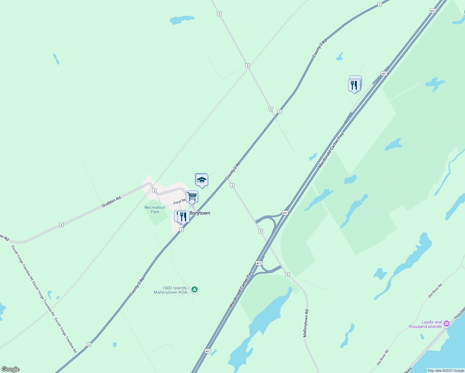 73 County Road 5, Mallorytown ON Walk Score