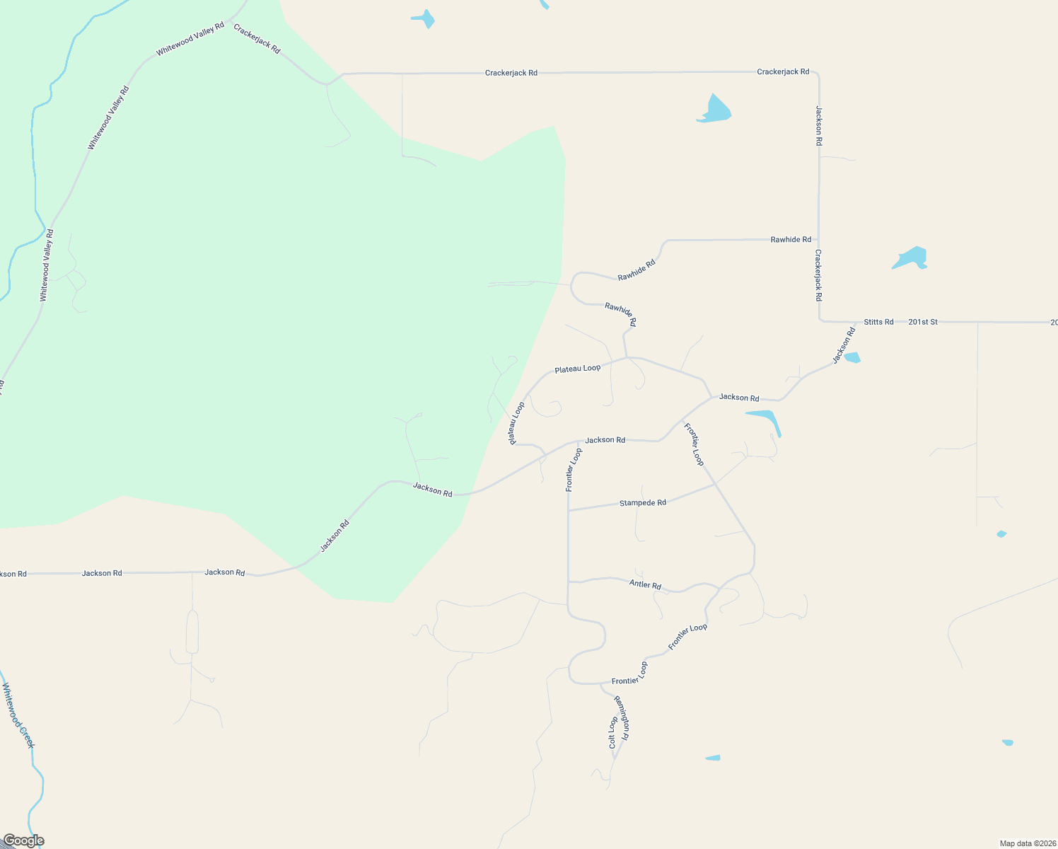 map of restaurants, bars, coffee shops, grocery stores, and more near 12273 Plateau Loop in Whitewood