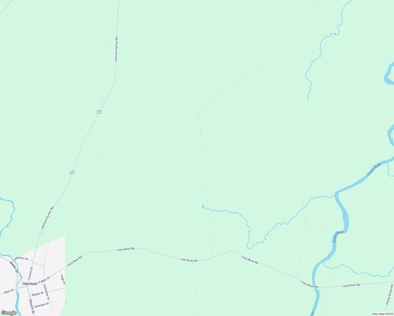 map of restaurants, bars, coffee shops, grocery stores, and more near 1165 N Woods Rd in Hermon