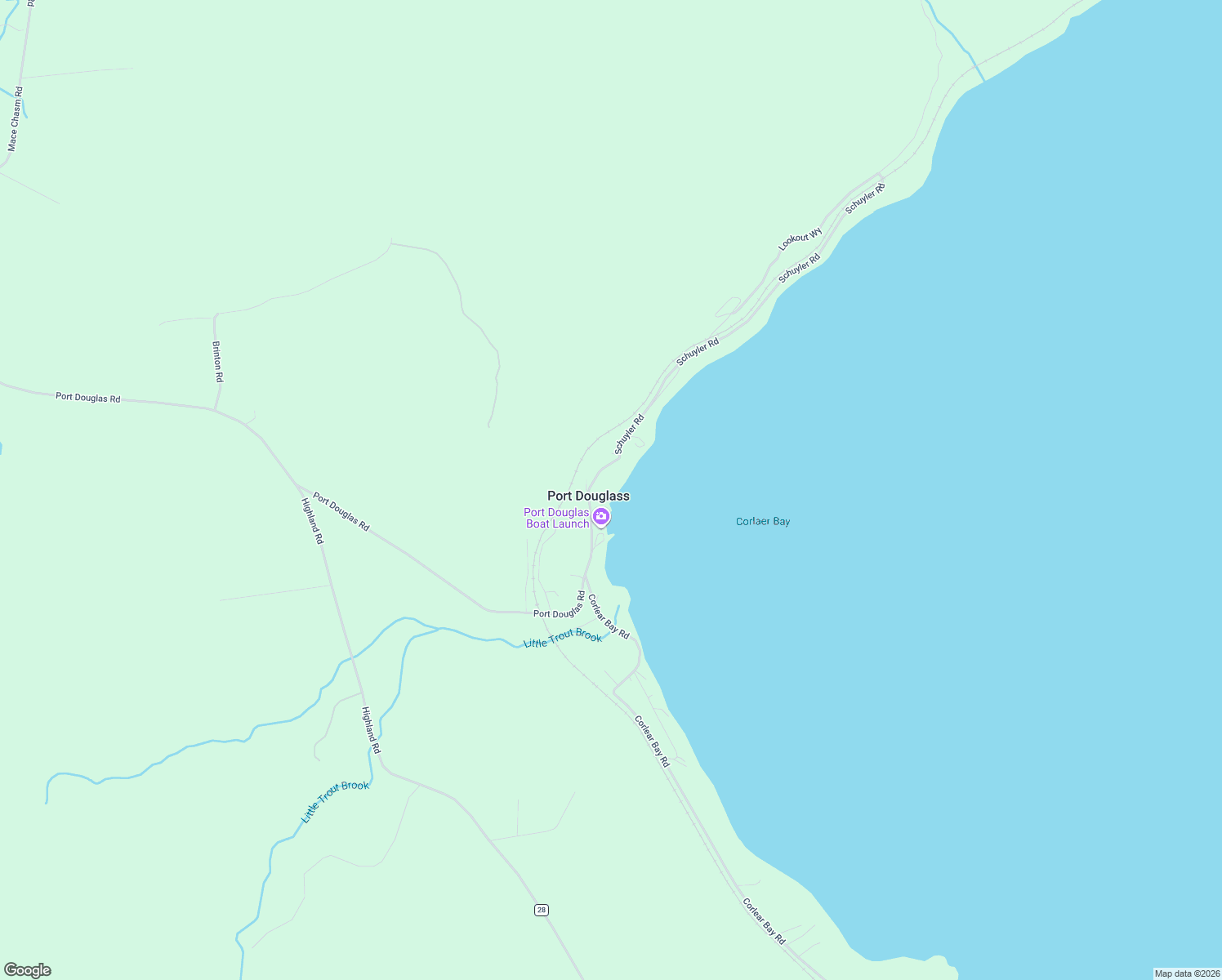 map of restaurants, bars, coffee shops, grocery stores, and more near 1 Schuyler Rd in Keeseville