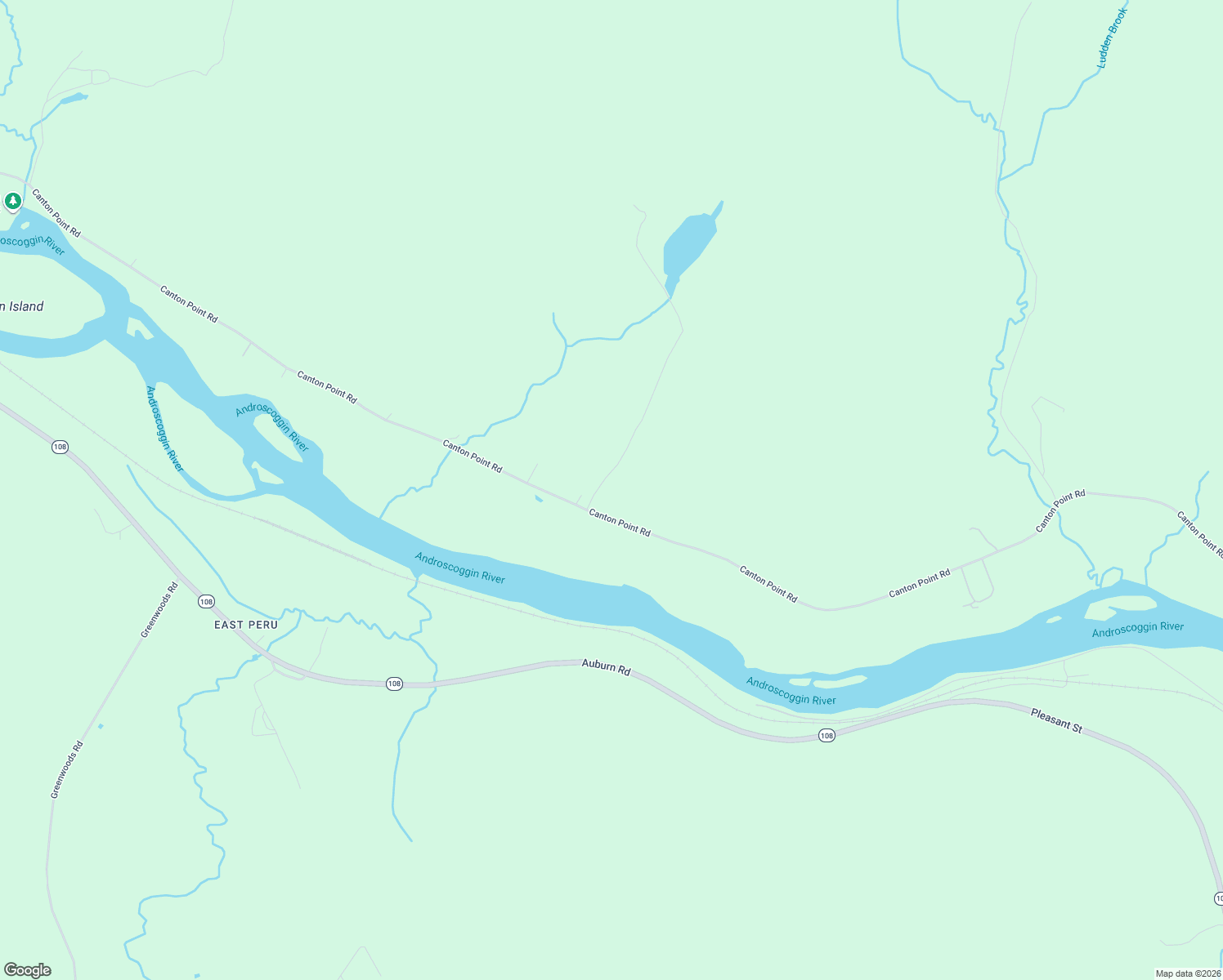 map of restaurants, bars, coffee shops, grocery stores, and more near 821 Canton Point Road in Dixfield