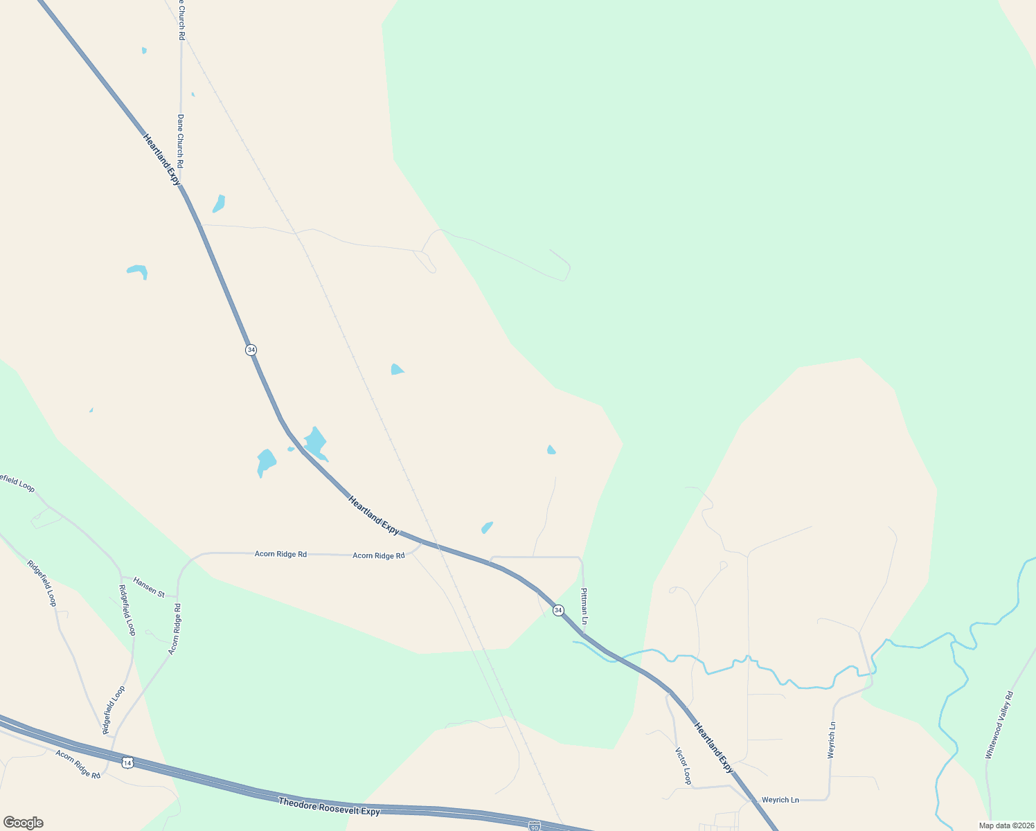 map of restaurants, bars, coffee shops, grocery stores, and more near 11972 Pittman Lane in Whitewood