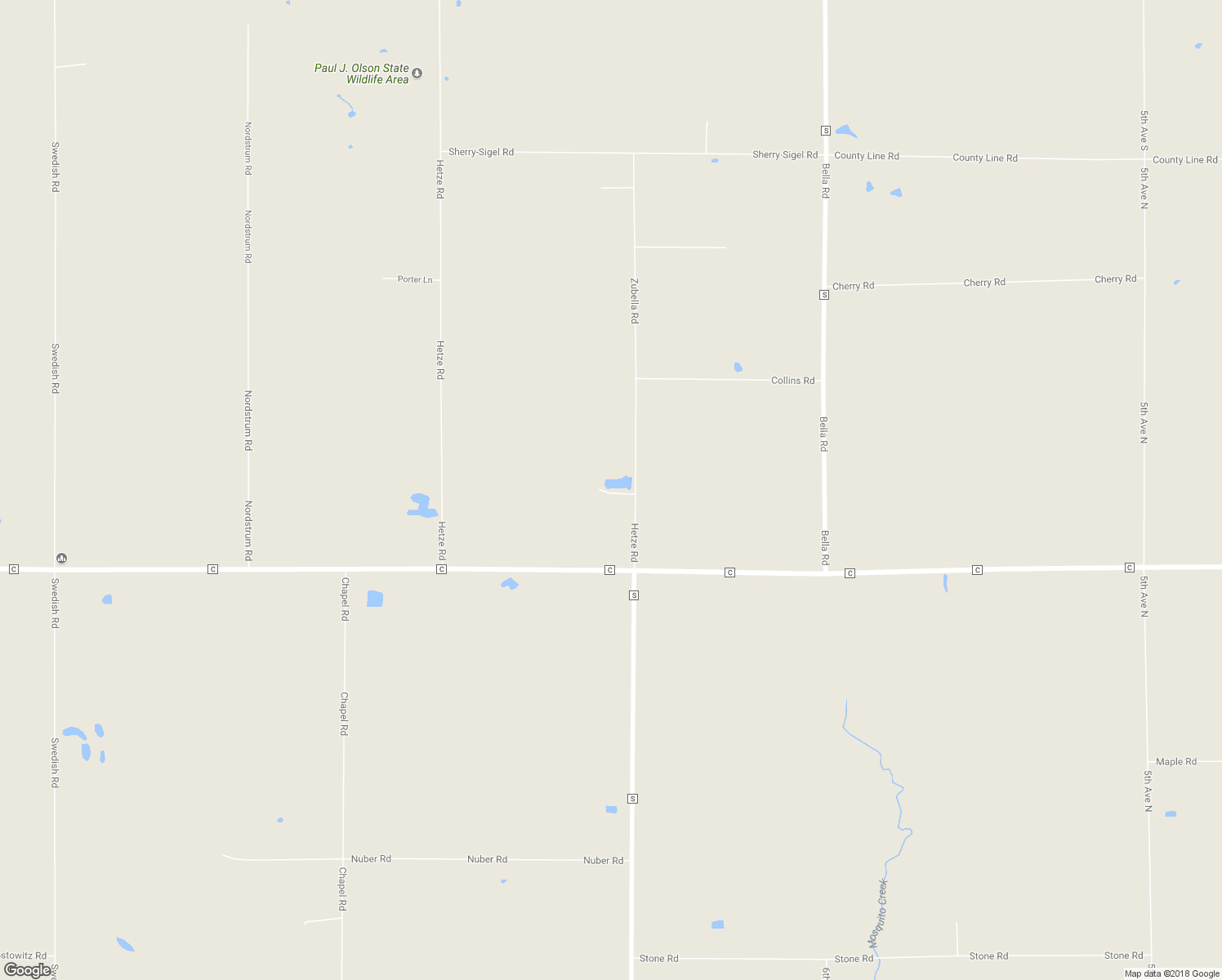 map of restaurants, bars, coffee shops, grocery stores, and more near 6989 Zubella Road in Rudolph