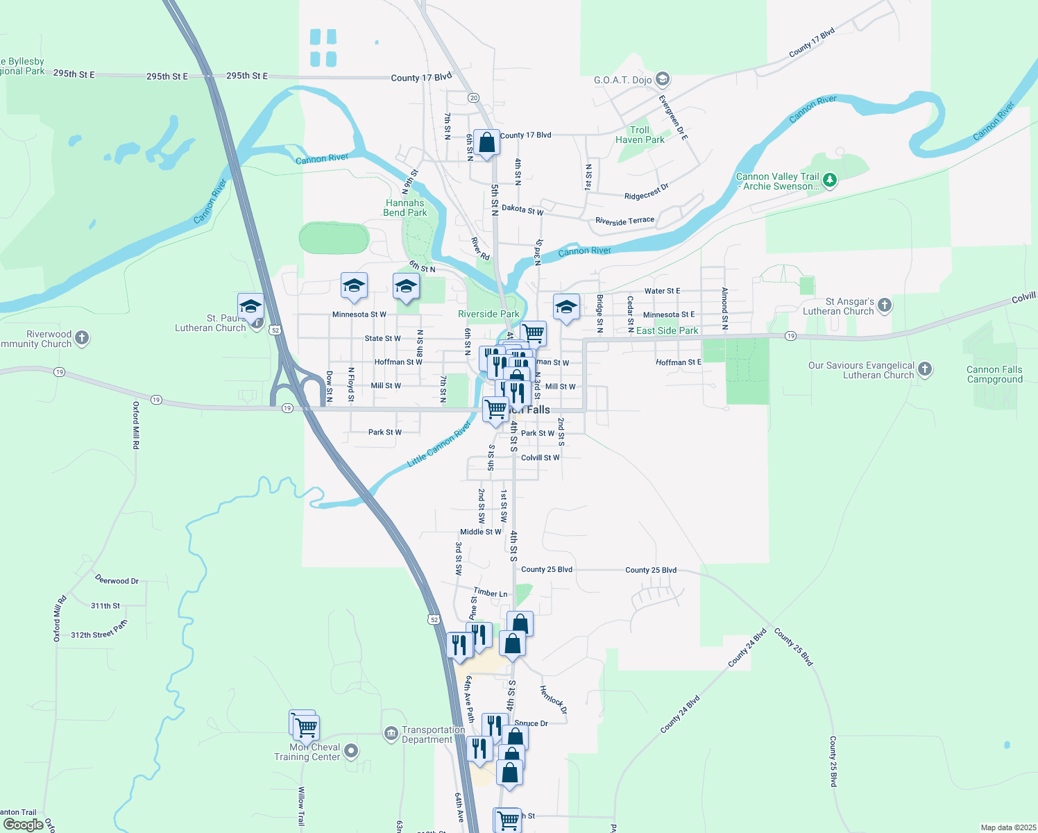 115 4th Street South, Cannon Falls MN Walk Score