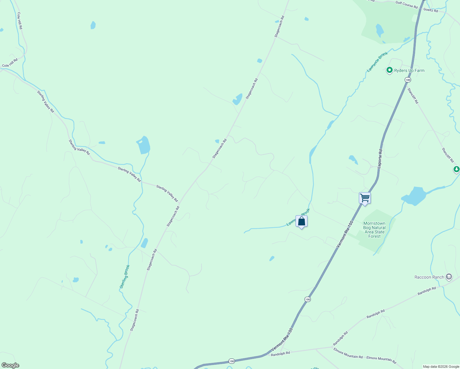 map of restaurants, bars, coffee shops, grocery stores, and more near 217 Sugar House Ridge Road in Morristown