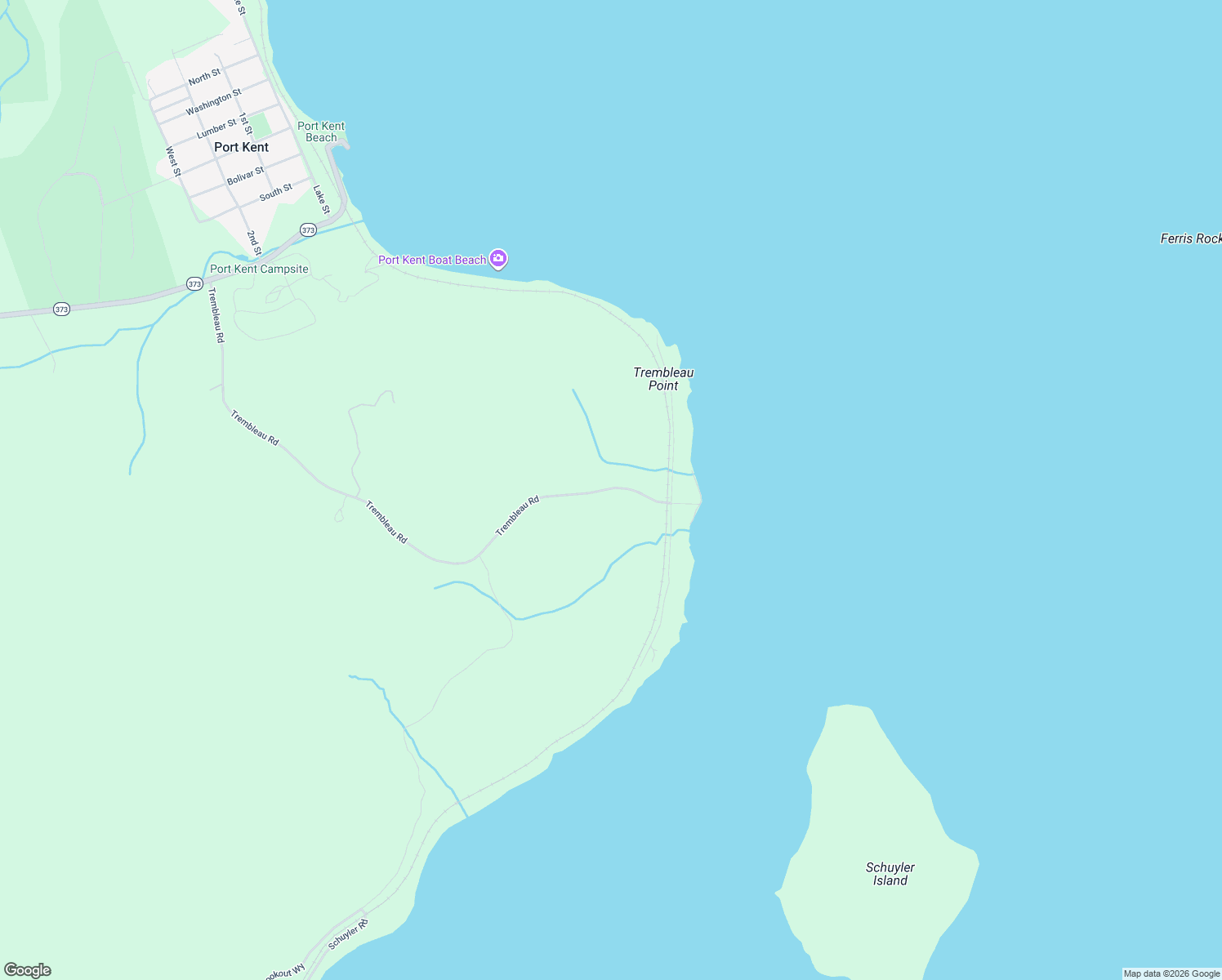 map of restaurants, bars, coffee shops, grocery stores, and more near 204 Trembleau Rd in Keeseville