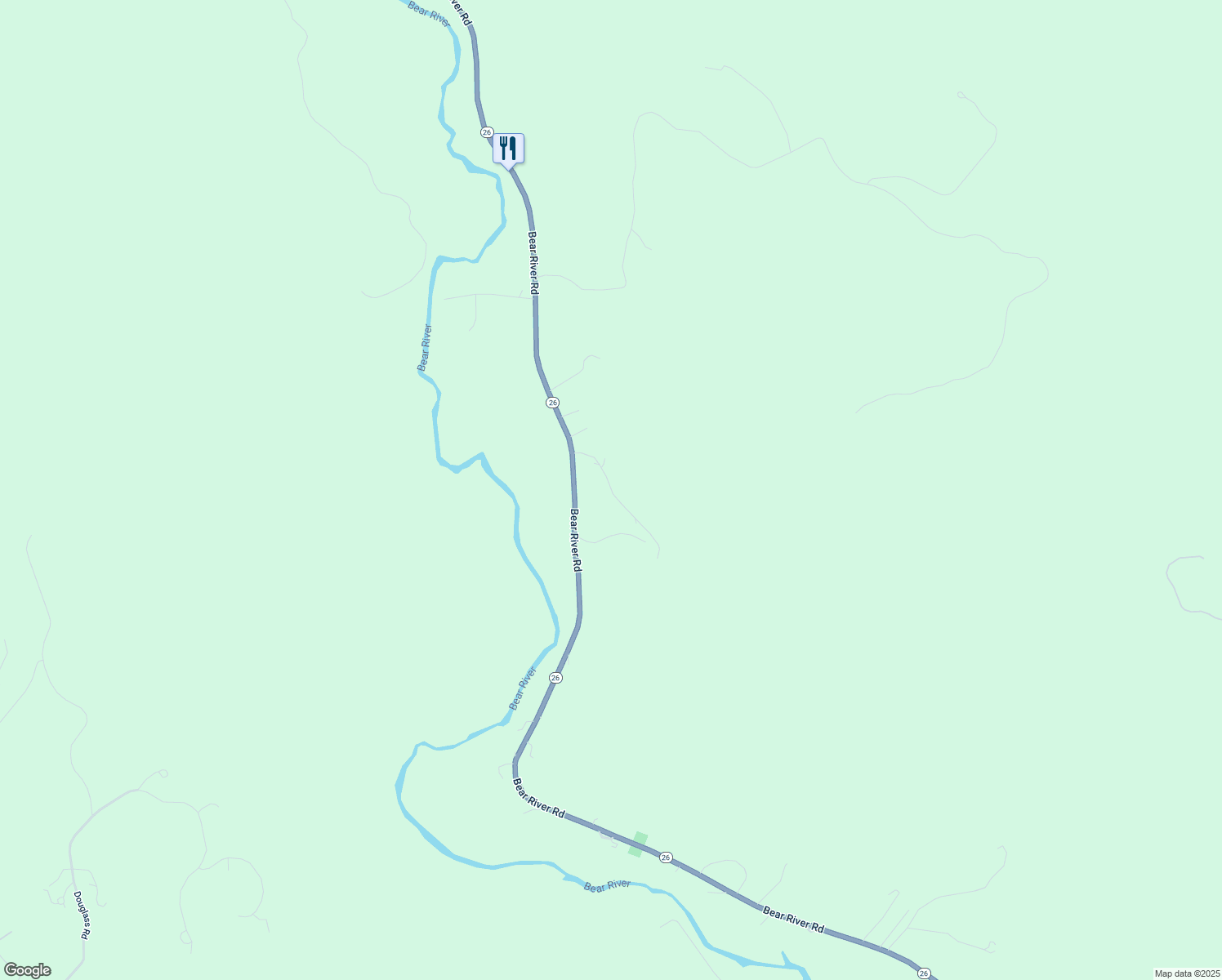 map of restaurants, bars, coffee shops, grocery stores, and more near 28 Thunder Ridge Road in Newry