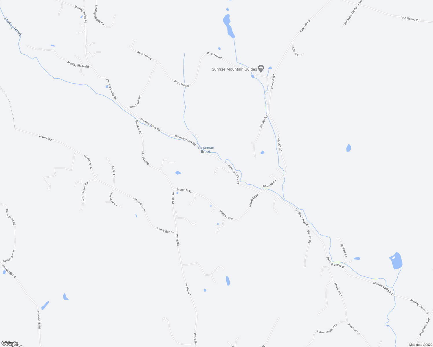 map of restaurants, bars, coffee shops, grocery stores, and more near 1957 Sterling Valley Road in Morristown