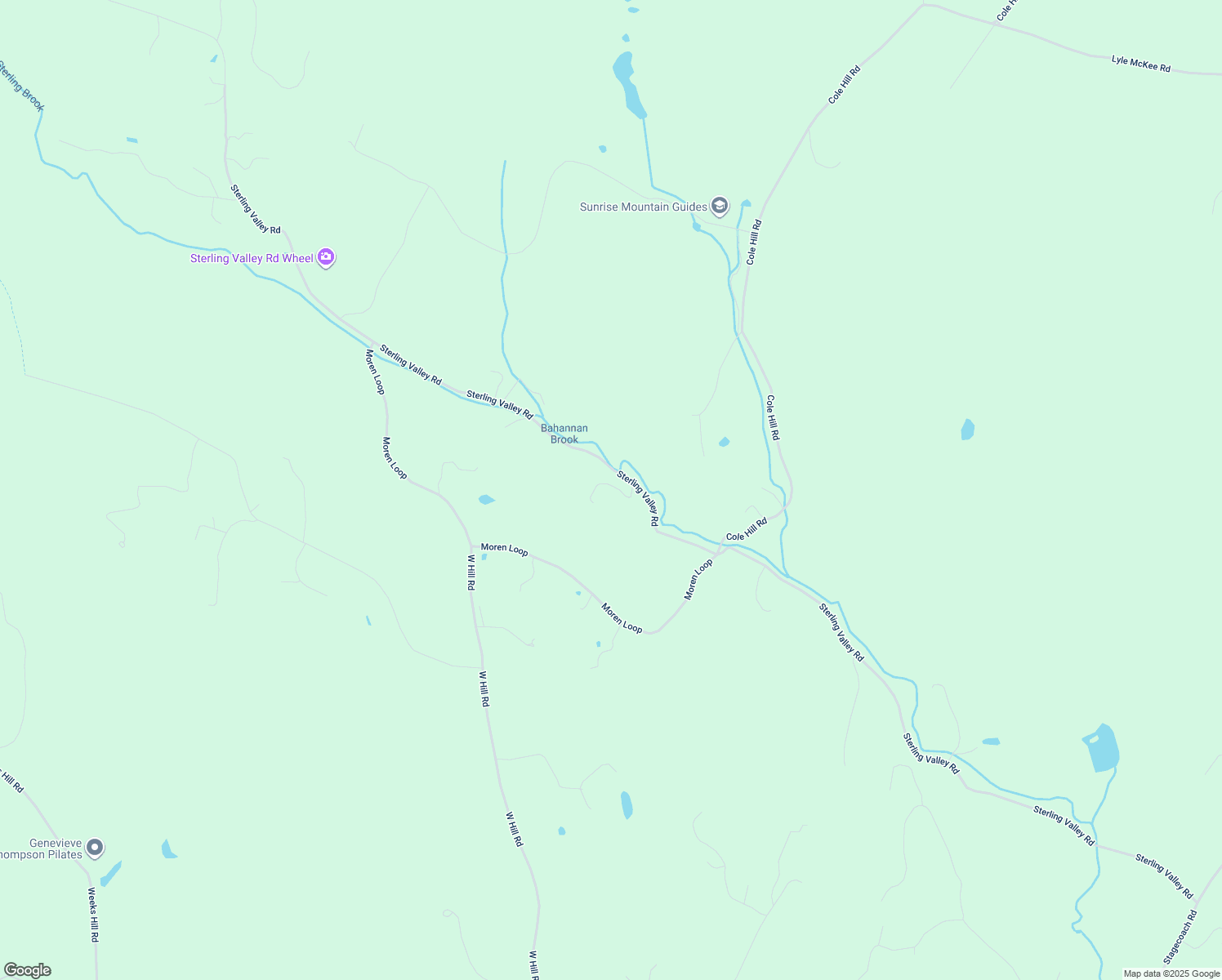 map of restaurants, bars, coffee shops, grocery stores, and more near 1957 Sterling Valley Road in Morristown
