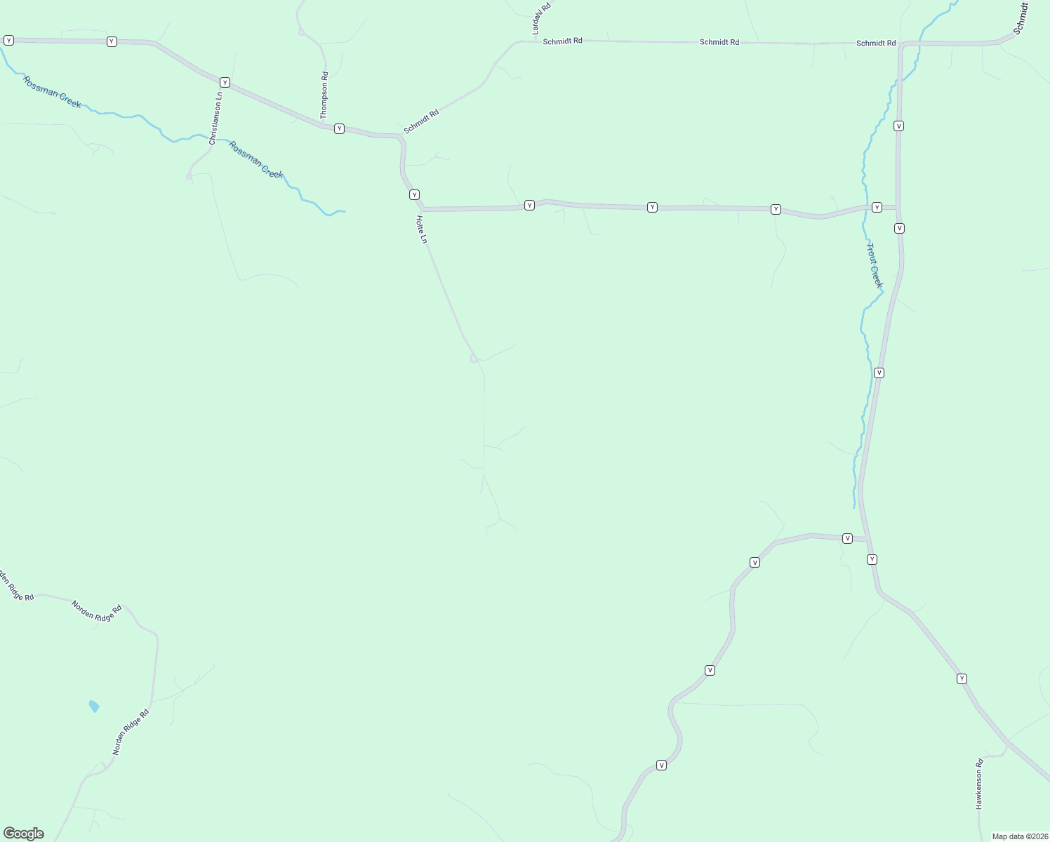 map of restaurants, bars, coffee shops, grocery stores, and more near N46772 Holte Lane in Eleva