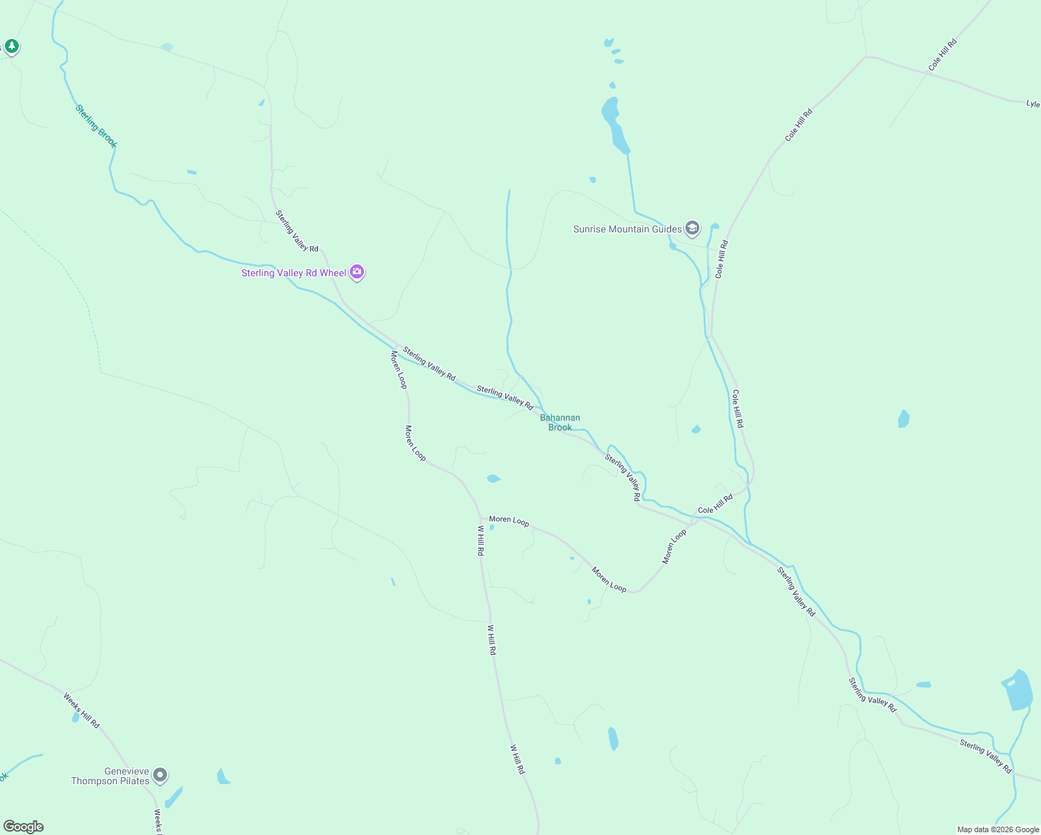 map of restaurants, bars, coffee shops, grocery stores, and more near 2283 Sterling Valley Road in Morristown