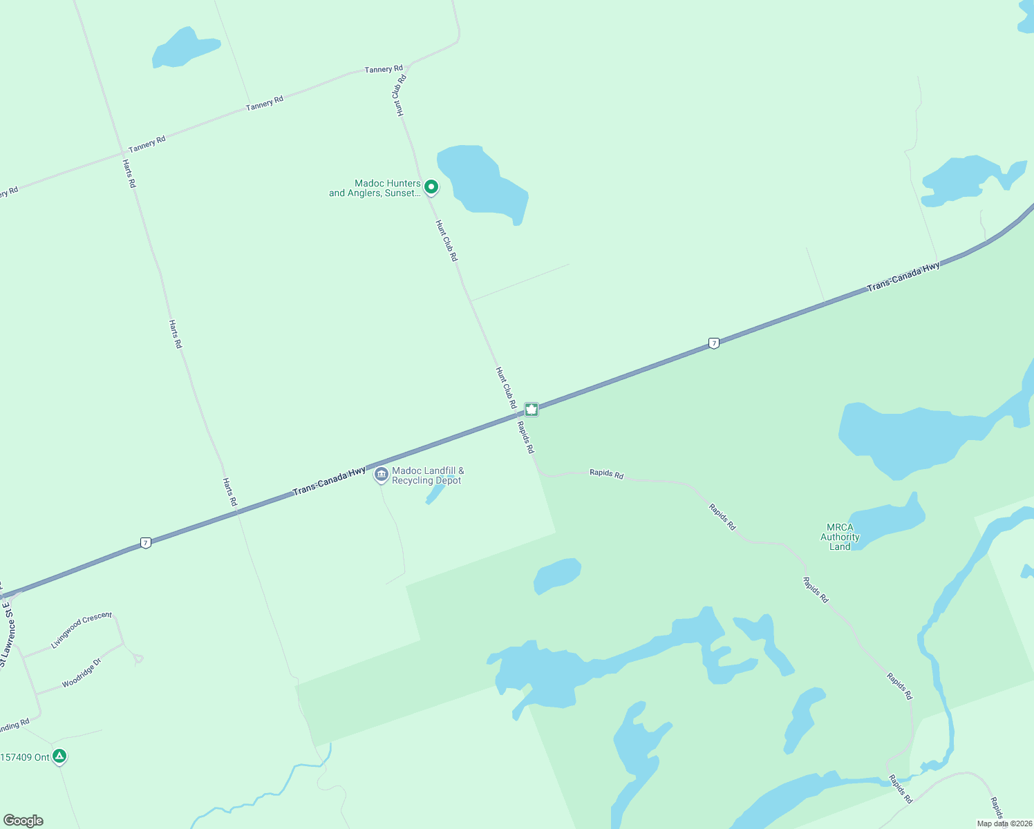 106075 Ontario 7, Madoc ON Walk Score