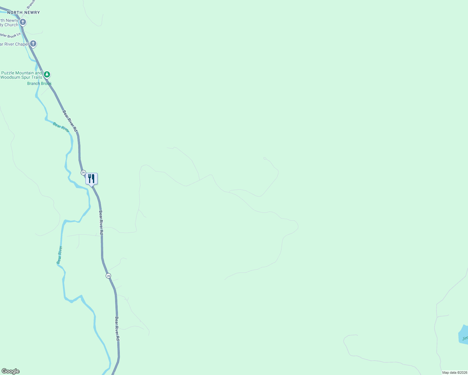 map of restaurants, bars, coffee shops, grocery stores, and more near Glades View Avenue in Newry
