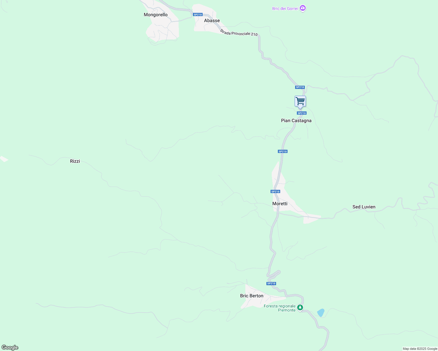 map of restaurants, bars, coffee shops, grocery stores, and more near in Province of Alessandria