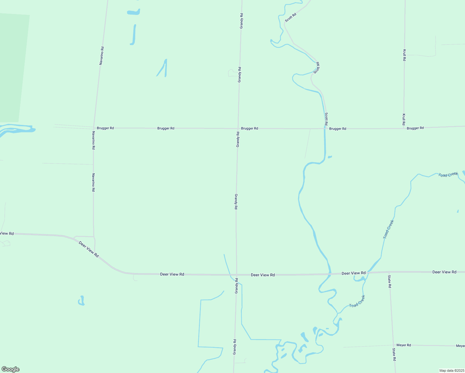 map of restaurants, bars, coffee shops, grocery stores, and more near N8341 Grandy Rd in Black Creek