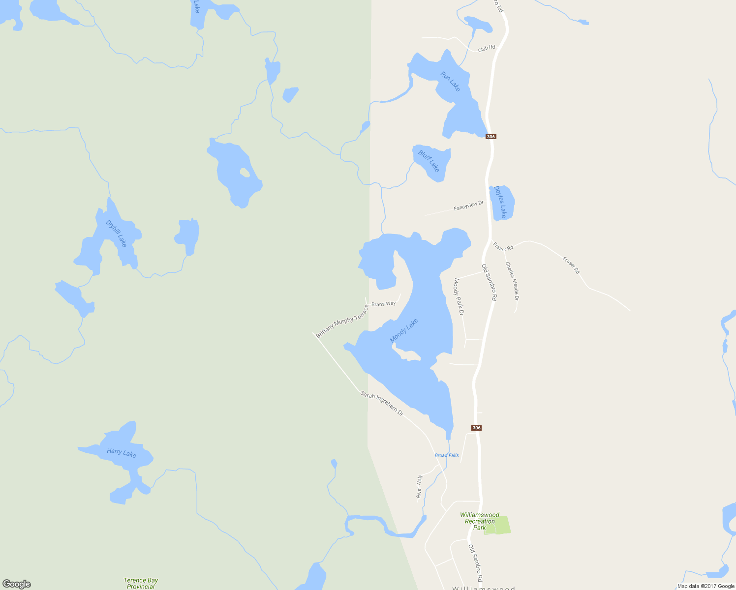 map of restaurants, bars, coffee shops, grocery stores, and more near 161 Brittany Murphy Terrace in Williamswood