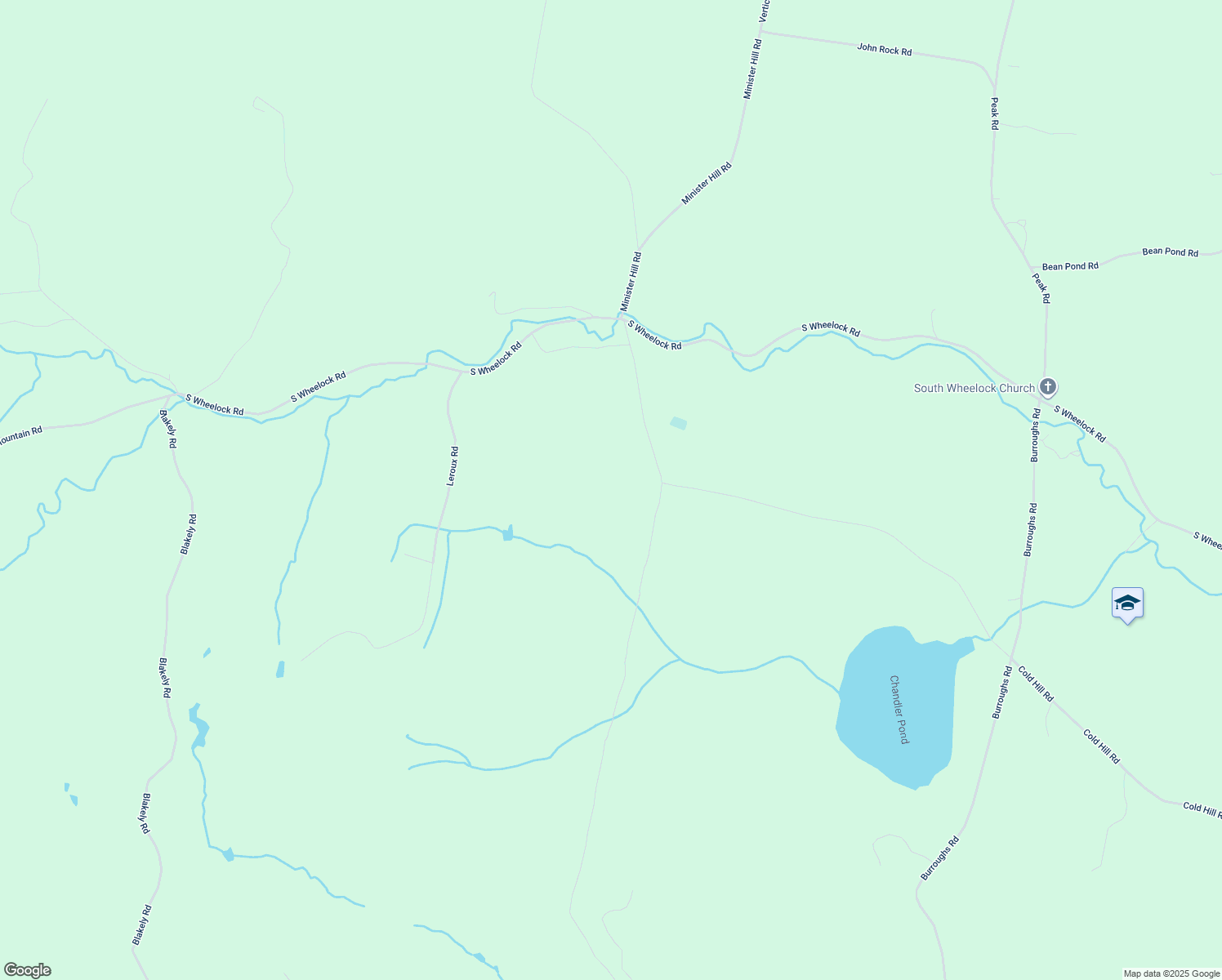 map of restaurants, bars, coffee shops, grocery stores, and more near 432 Jills Hill Road in Wheelock
