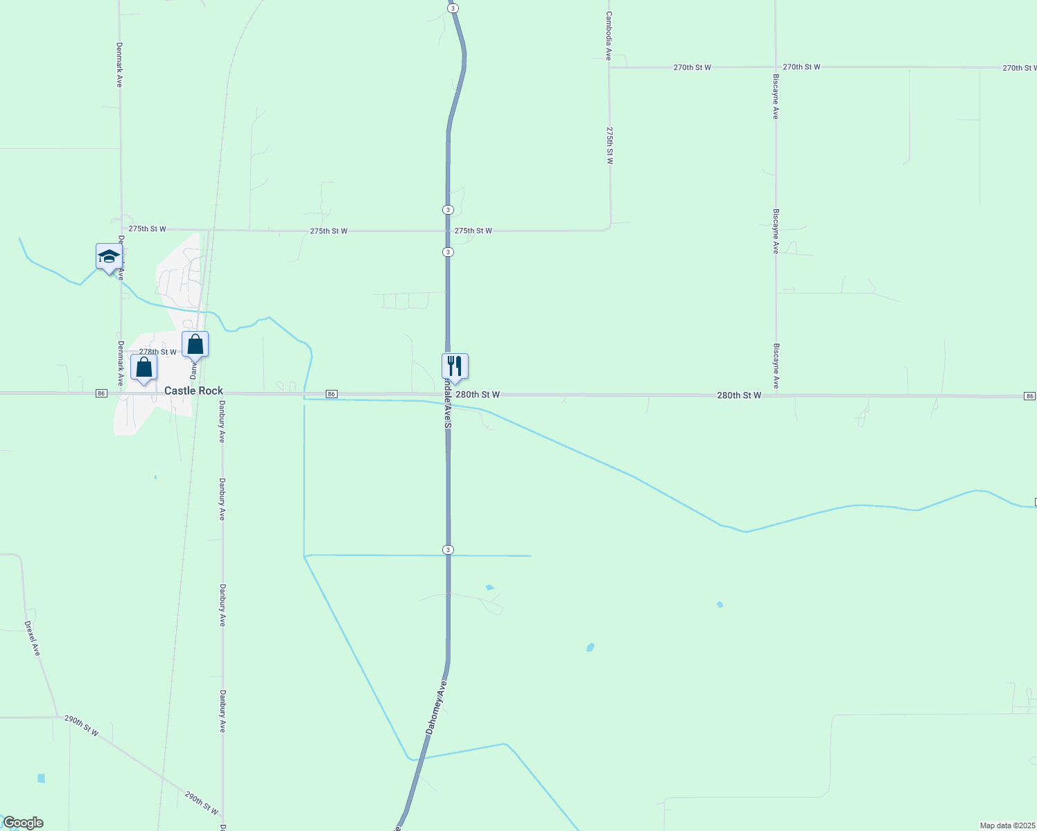map of restaurants, bars, coffee shops, grocery stores, and more near 28030 Chippendale Avenue in Northfield