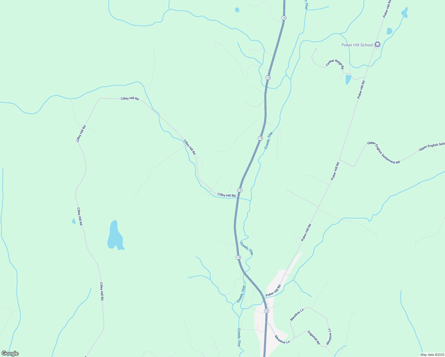 map of restaurants, bars, coffee shops, grocery stores, and more near 12 Keds Lane in Underhill