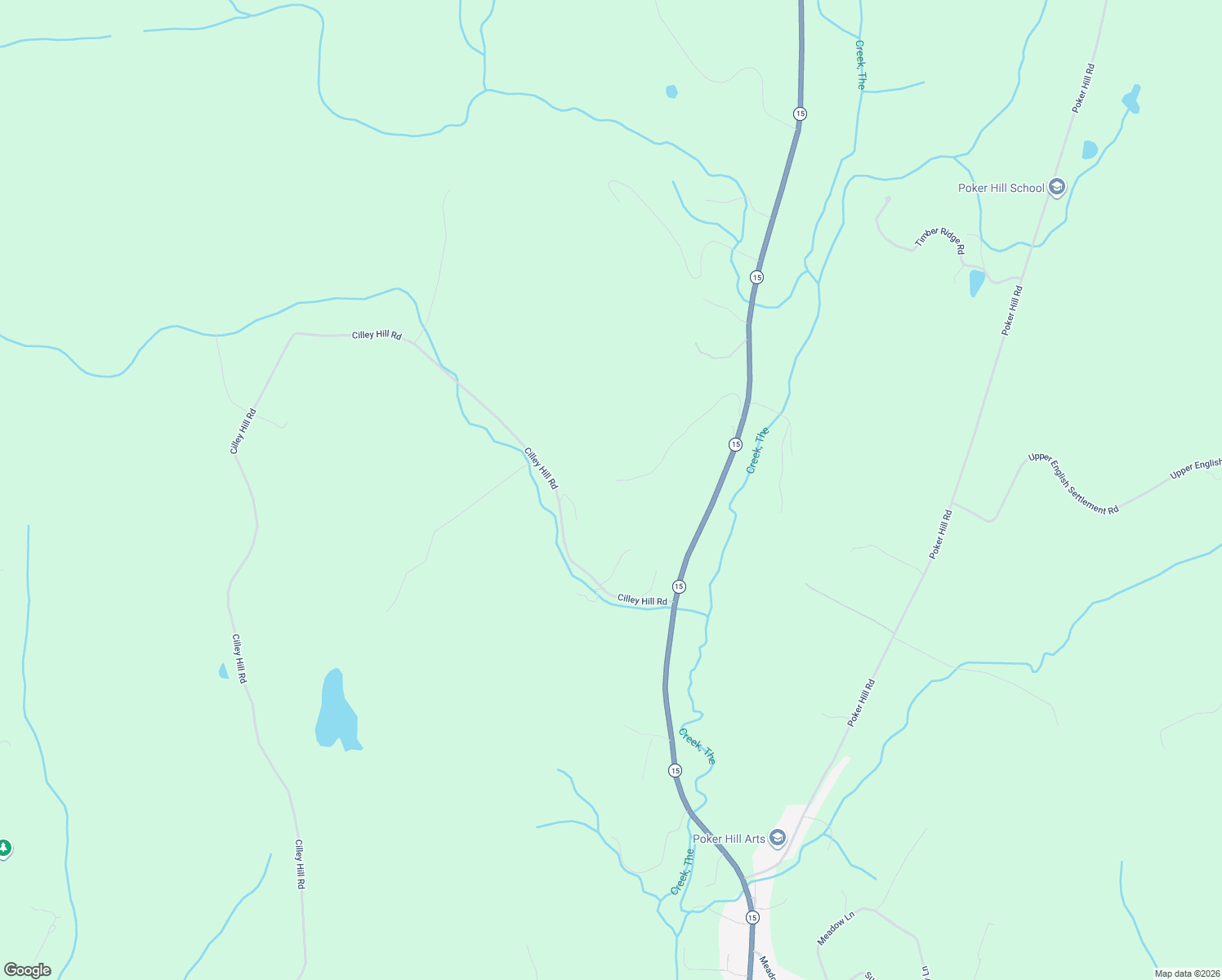 map of restaurants, bars, coffee shops, grocery stores, and more near 47 Mount Vista Road in Underhill