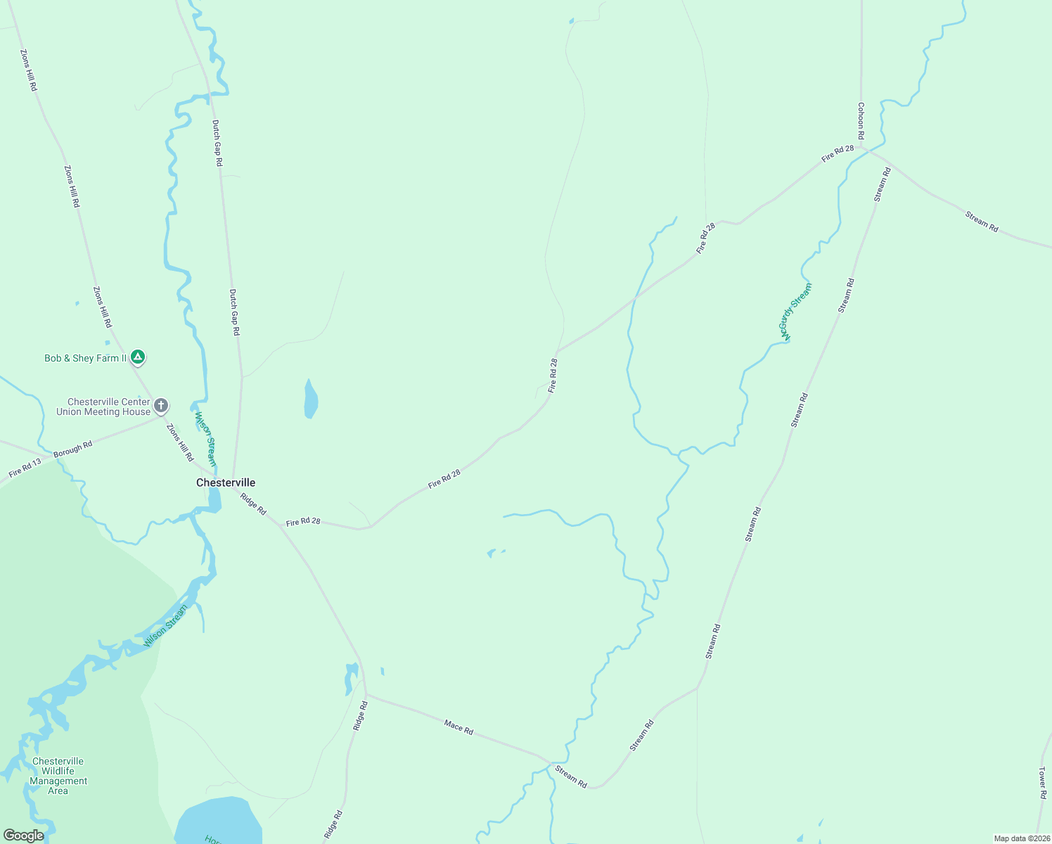 map of restaurants, bars, coffee shops, grocery stores, and more near 449 Adams Road in Chesterville