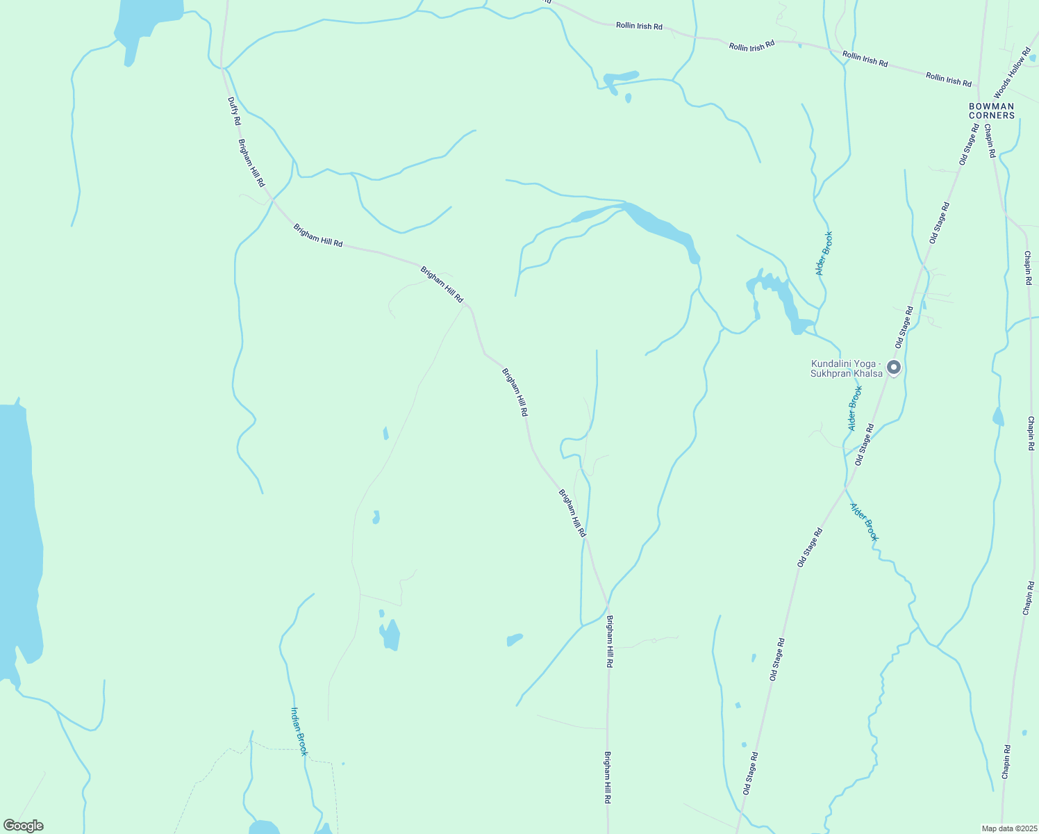 map of restaurants, bars, coffee shops, grocery stores, and more near 212 Brigham Hill Road in Essex
