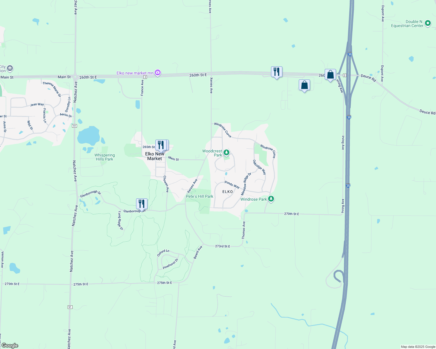 26705 Woodcrest Court, Elko New Market MN Walk Score