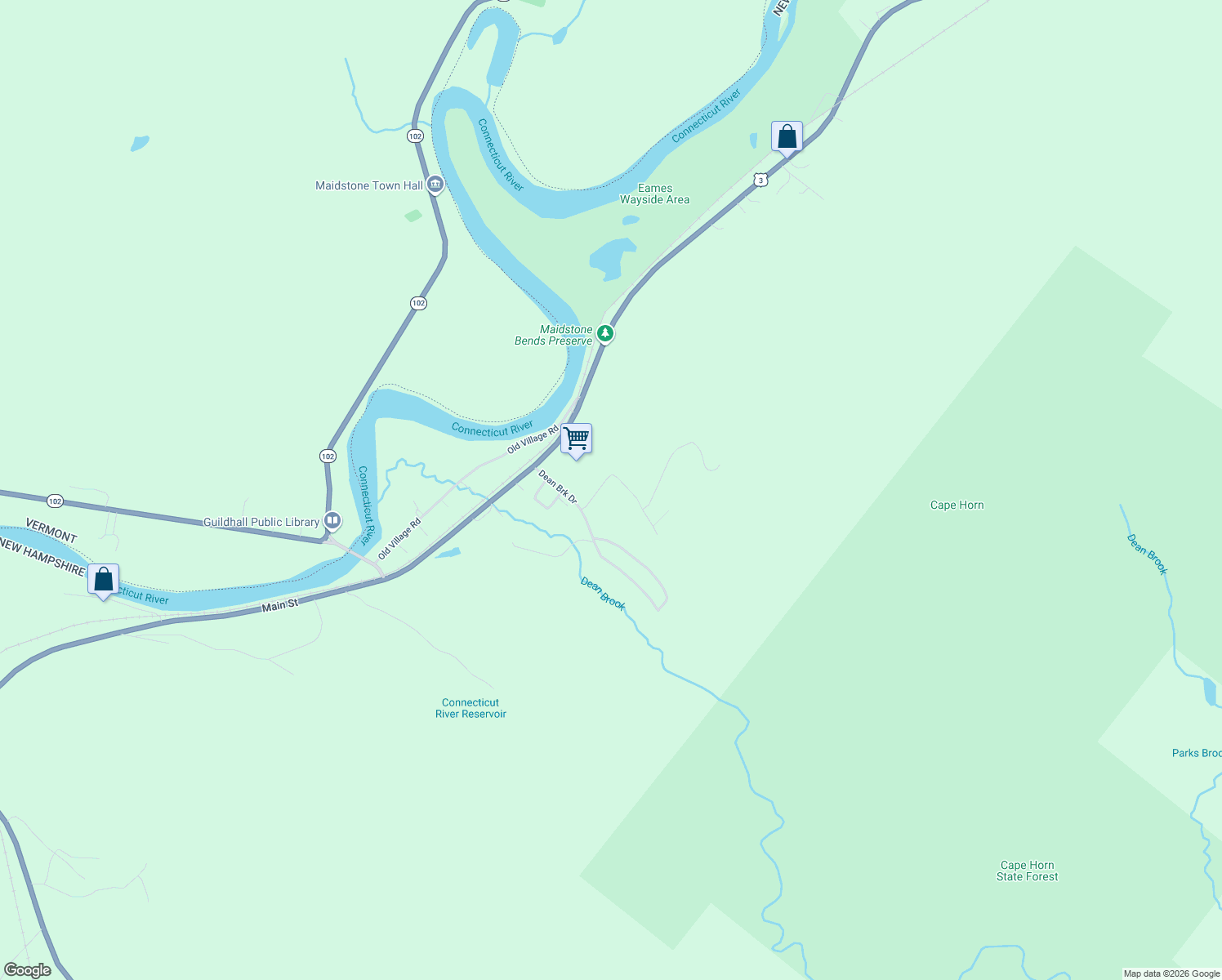 map of restaurants, bars, coffee shops, grocery stores, and more near 18 York Street in Northumberland