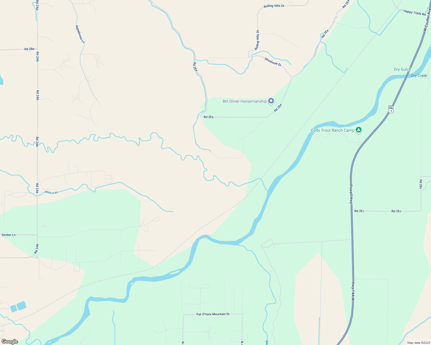 map of restaurants, bars, coffee shops, grocery stores, and more near in Cody