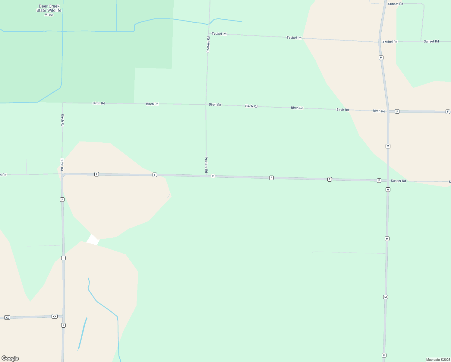 map of restaurants, bars, coffee shops, grocery stores, and more near W8475 County Road F in Shiocton