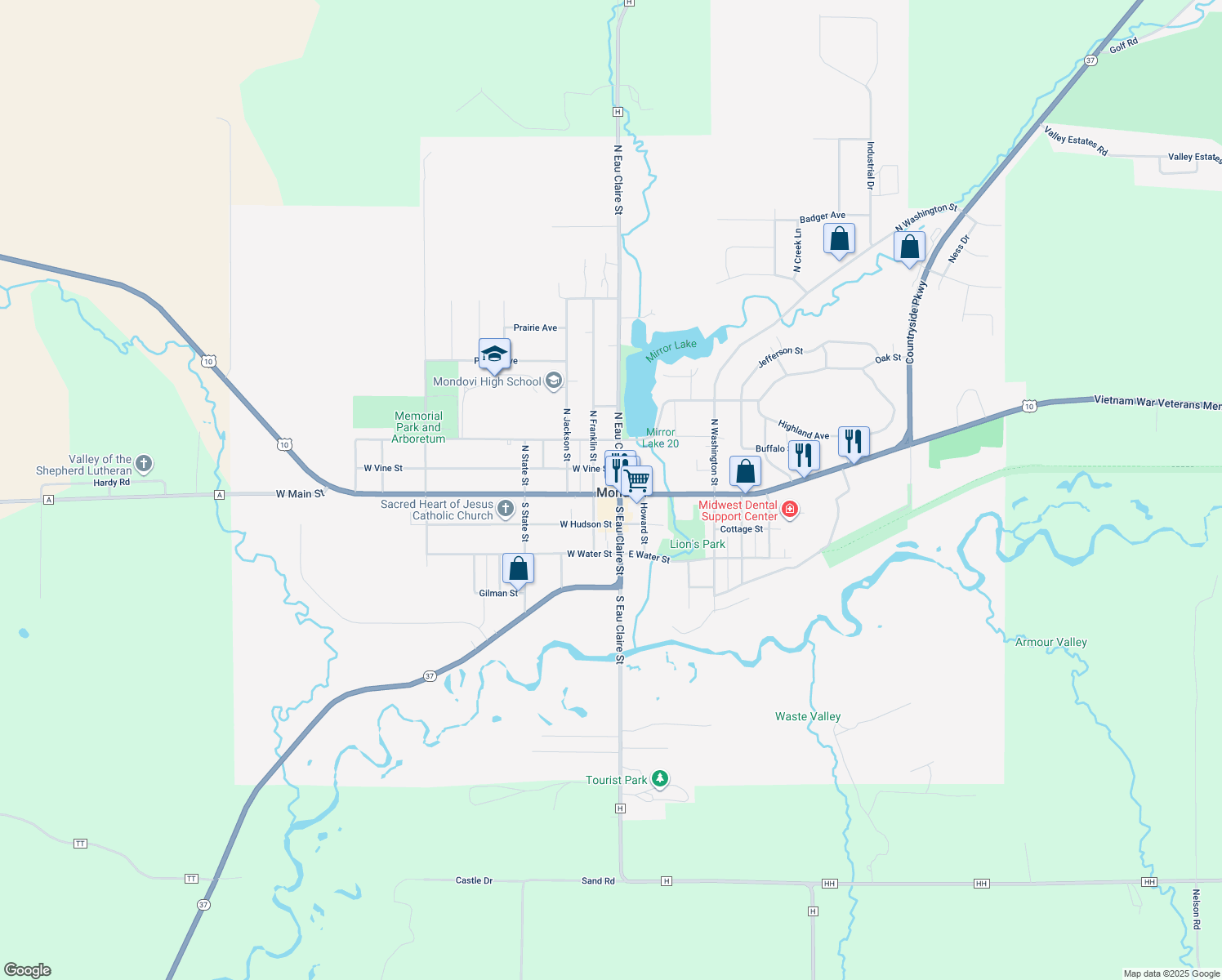 116 West Main Street, Mondovi WI Walk Score