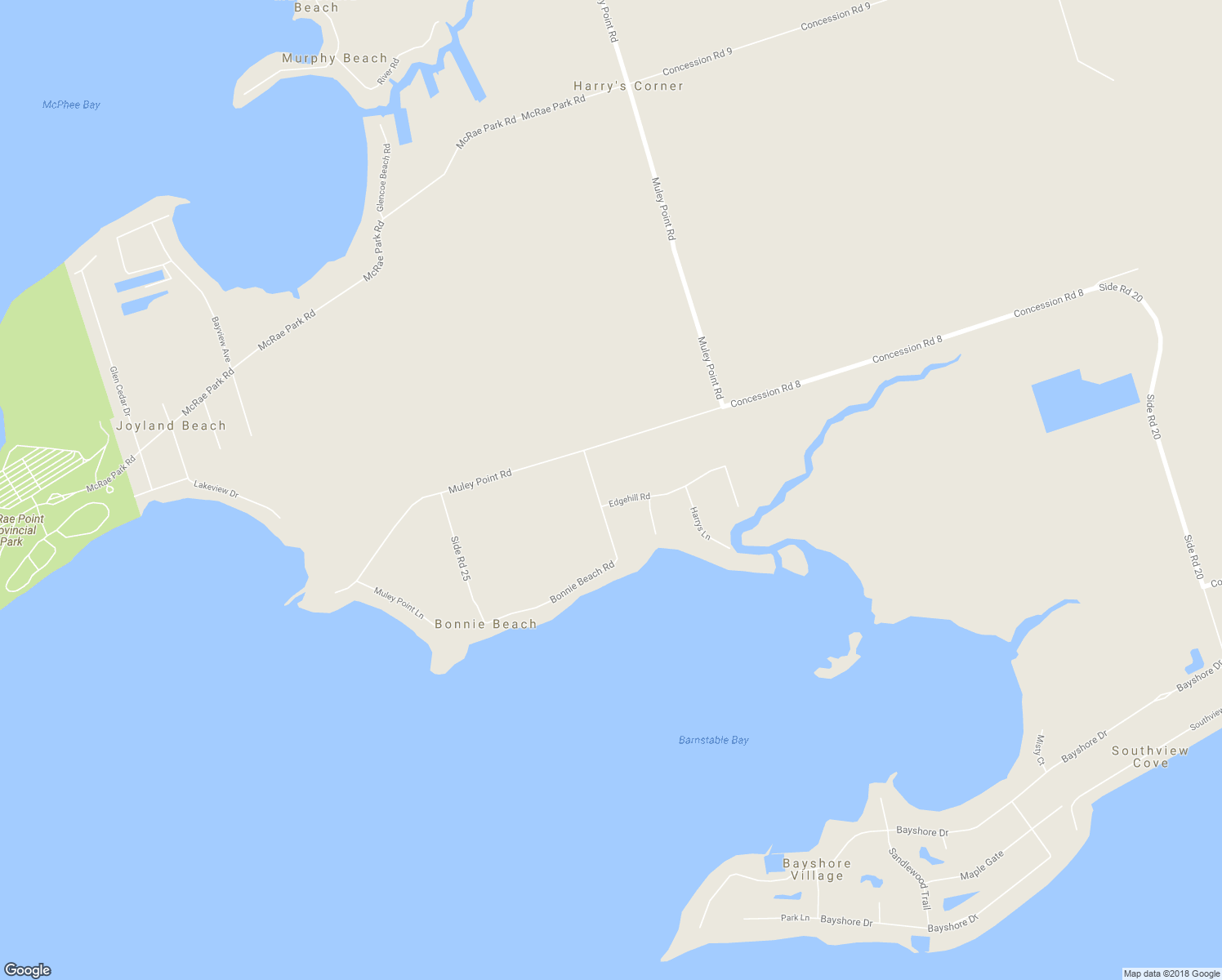 map of restaurants, bars, coffee shops, grocery stores, and more near 3928 Edgehill Road in Orillia