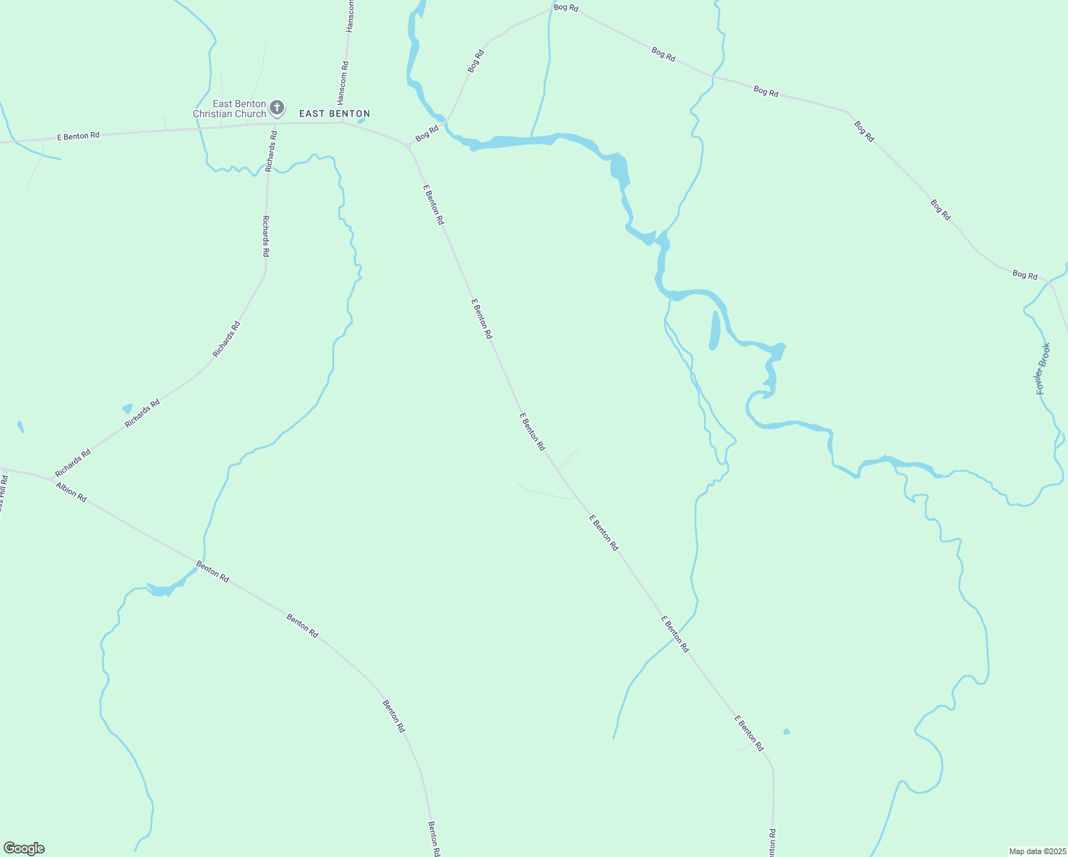 map of restaurants, bars, coffee shops, grocery stores, and more near 761 East Benton Road in Benton