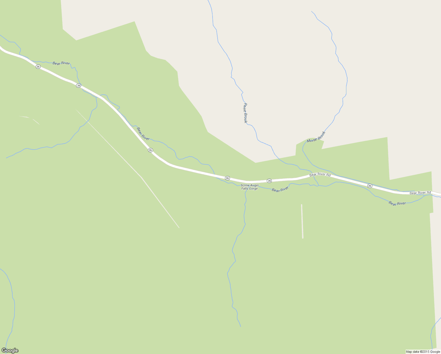 map of restaurants, bars, coffee shops, grocery stores, and more near 1998 Bear River Road in Newry