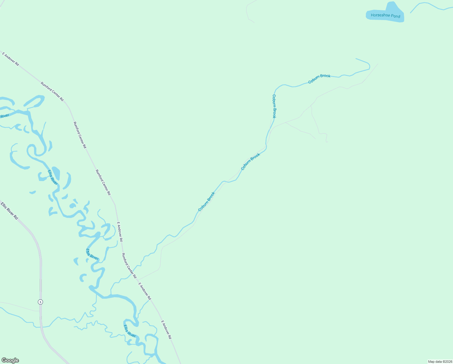 map of restaurants, bars, coffee shops, grocery stores, and more near 143 Coburn Brook Road in Rumford