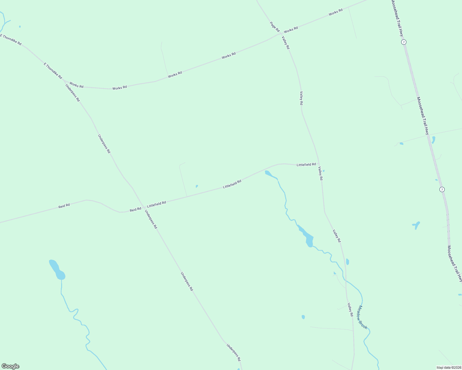 map of restaurants, bars, coffee shops, grocery stores, and more near Littlefield Road in Jackson