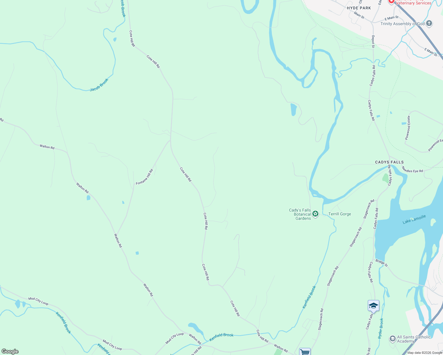 map of restaurants, bars, coffee shops, grocery stores, and more near 200 White Birch Road in Morristown
