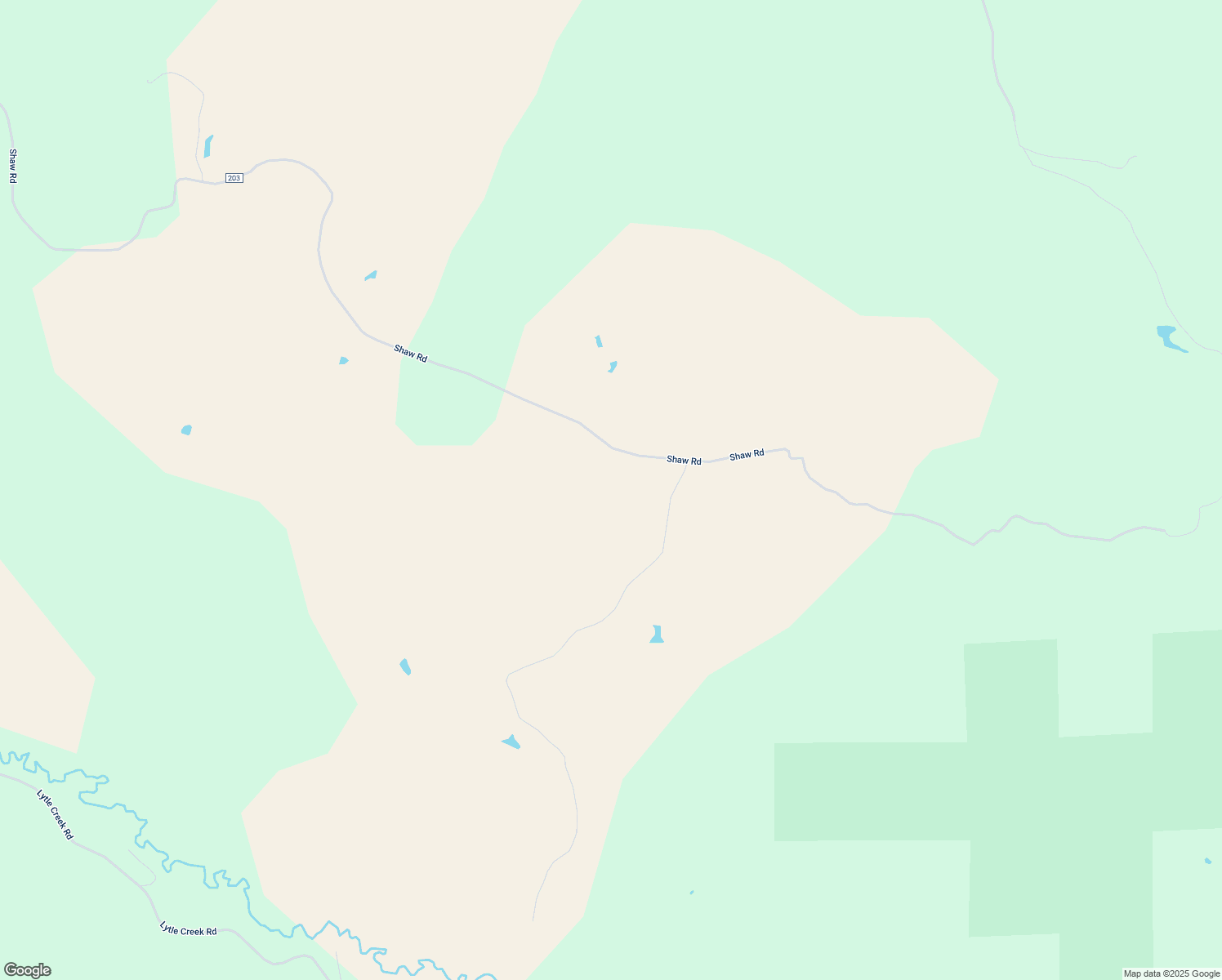 map of restaurants, bars, coffee shops, grocery stores, and more near Shaw Road in Hulett