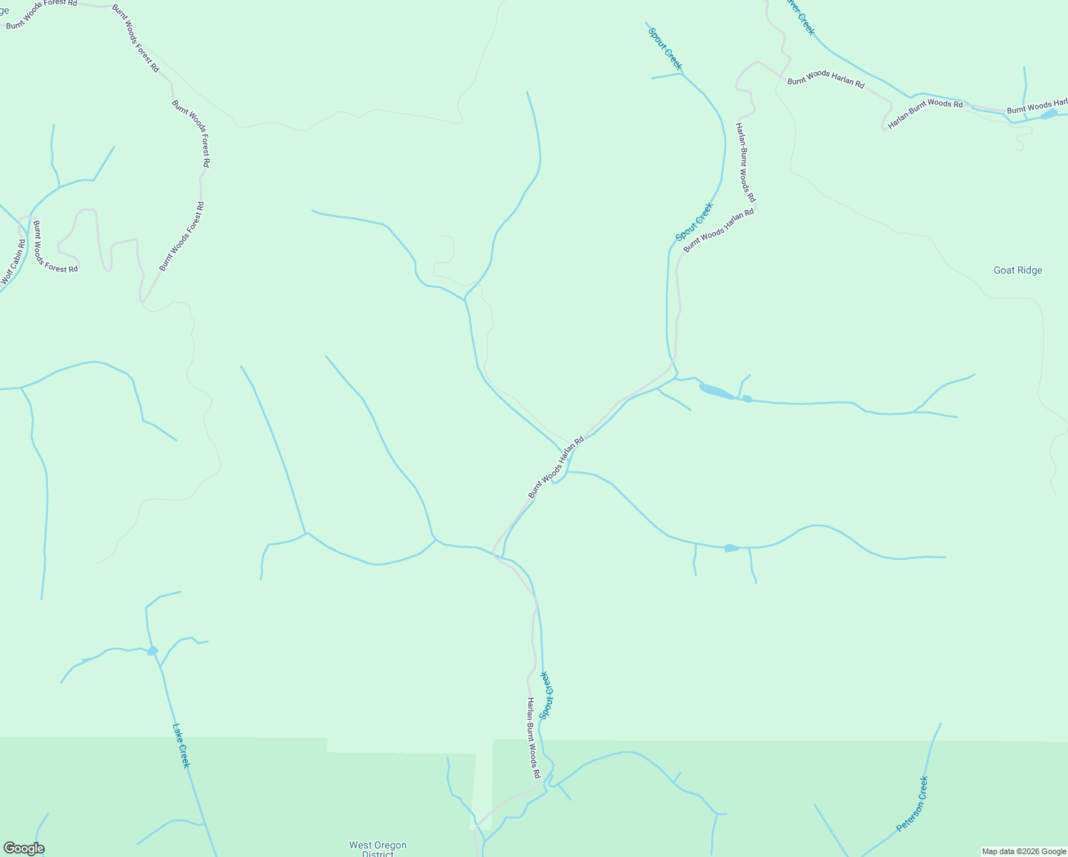map of restaurants, bars, coffee shops, grocery stores, and more near 3656 Harlan-Burnt Woods Road in Blodgett