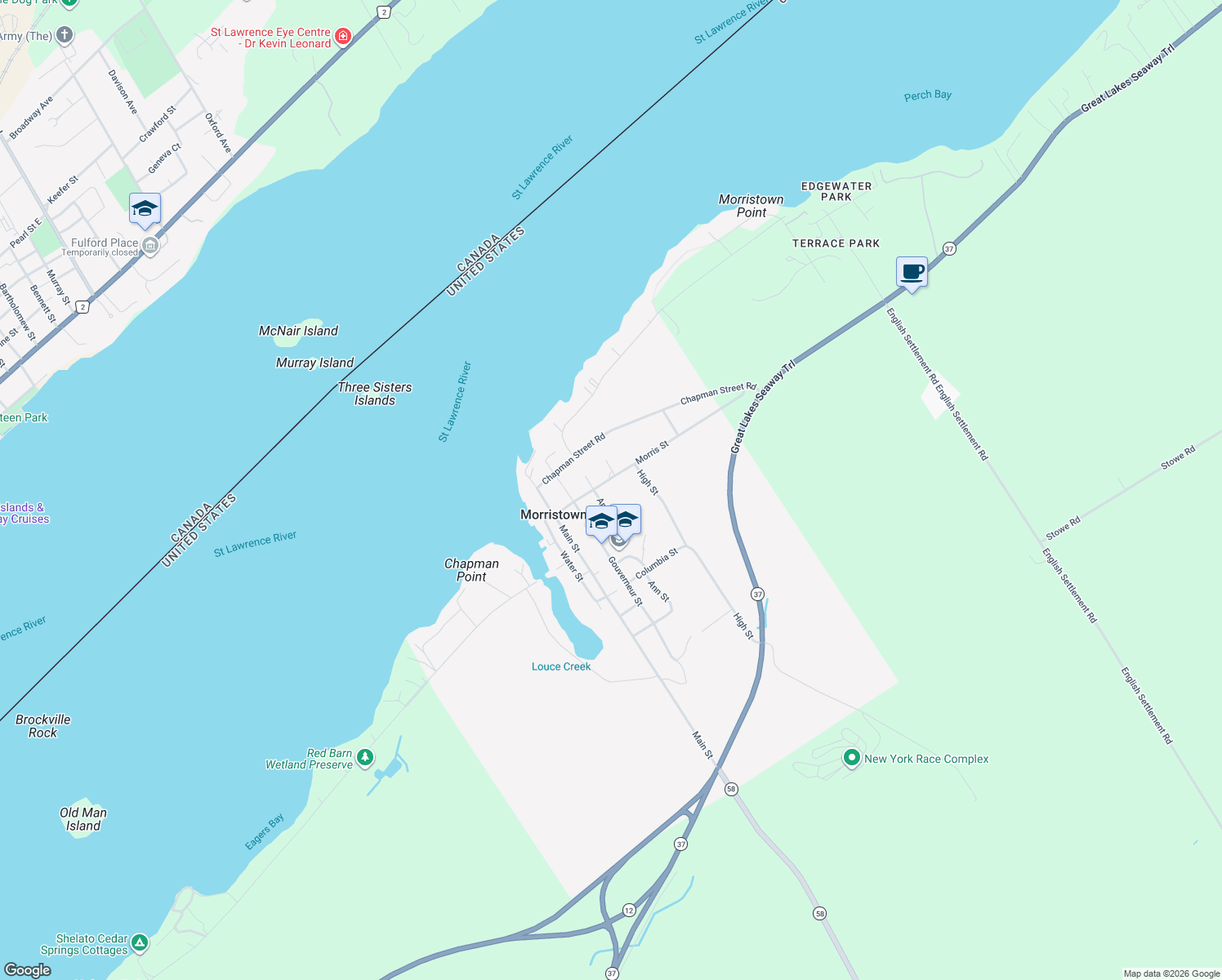 map of restaurants, bars, coffee shops, grocery stores, and more near 404 Morris St in Morristown